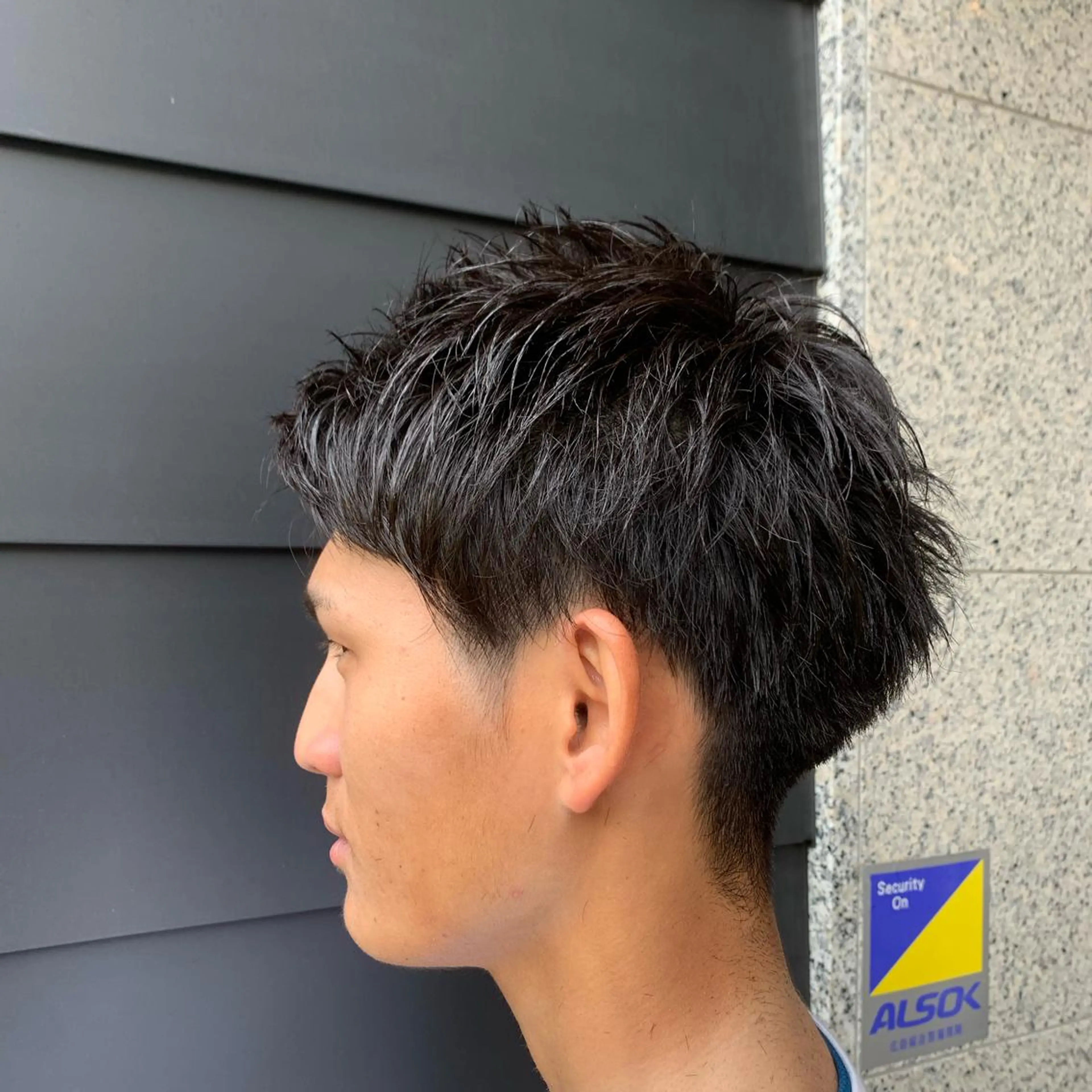 カラー パーマ メンズ STYLE袋町店 赤畠達弥のヘアスタイル