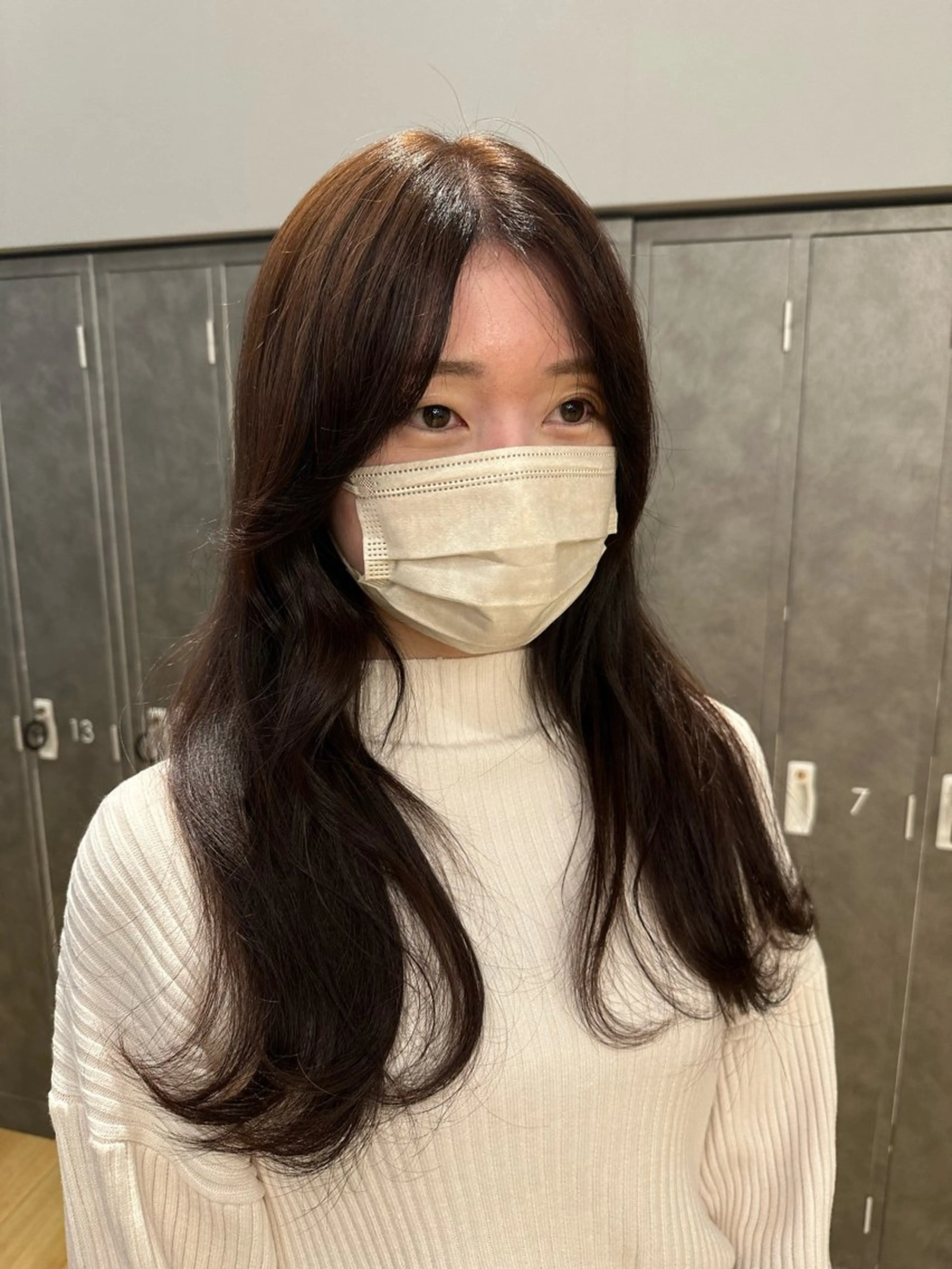 ロング 中尾 碧斗のヘアスタイル