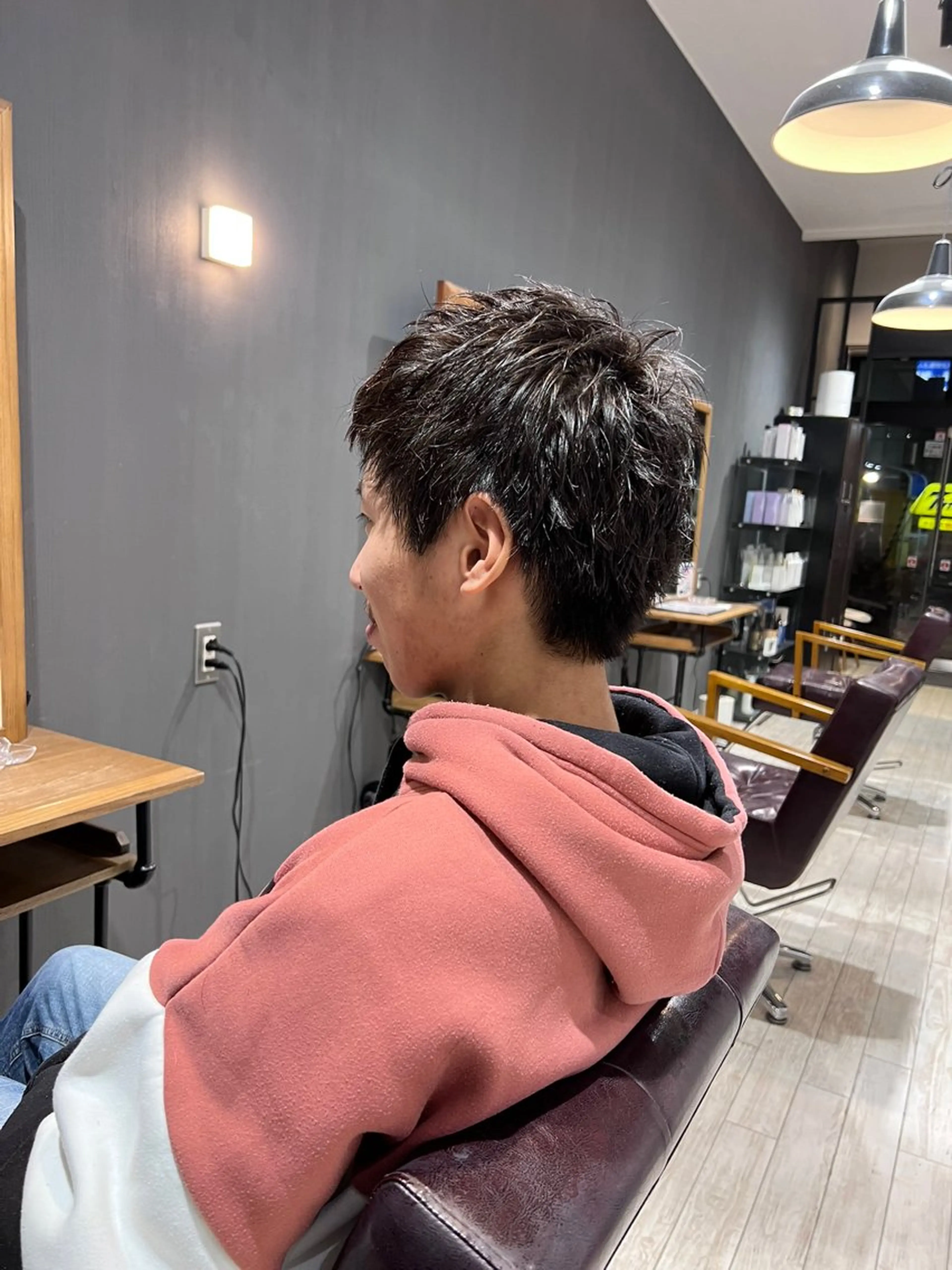 メンズ ビジネス 学生（メンズ向け） メンズショート スパイキーショート ツーブロック カット 郡山メンズ特化 KIZUNAのヘアスタイル