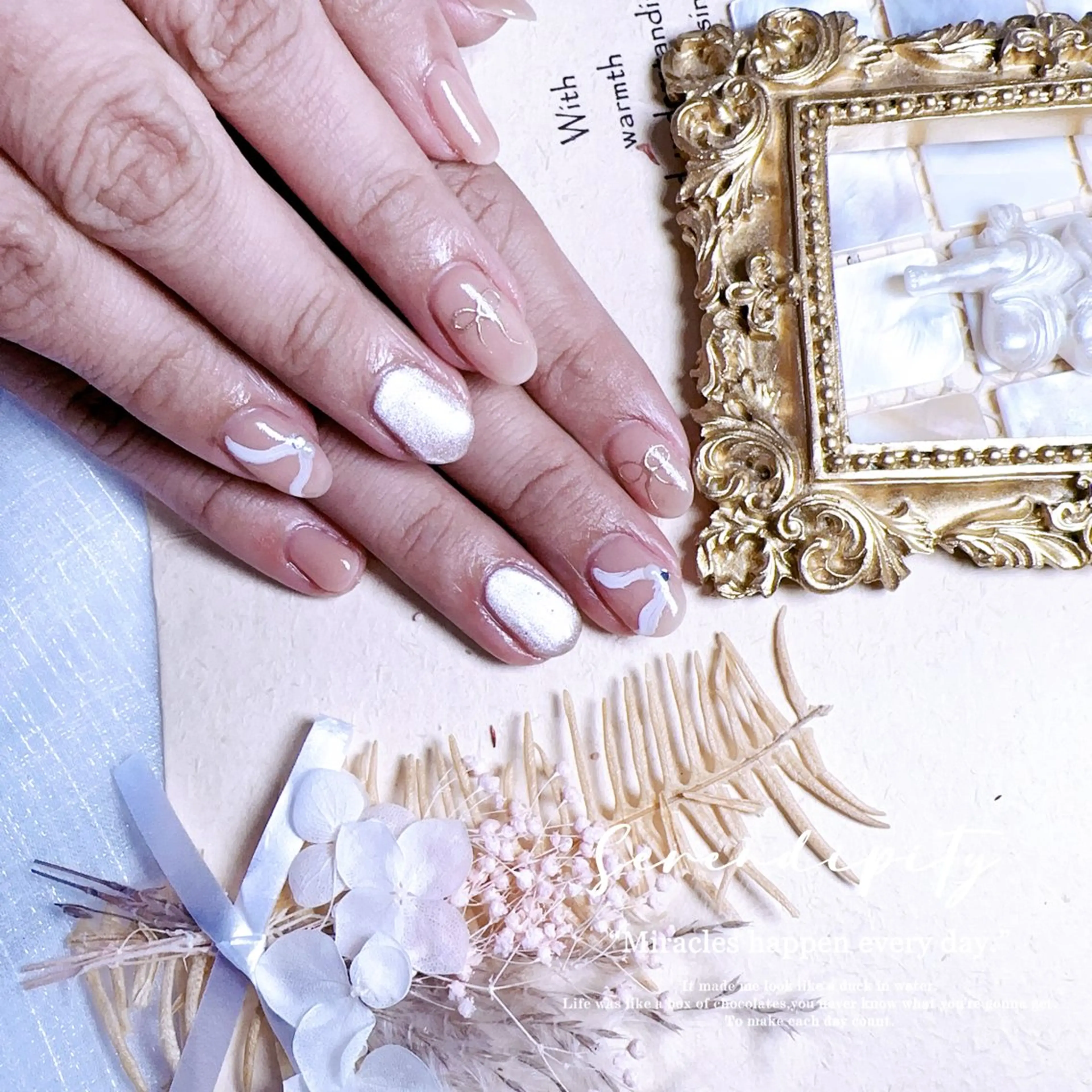 ネイル シンプルネイル 中山 美月のネイルデザイン