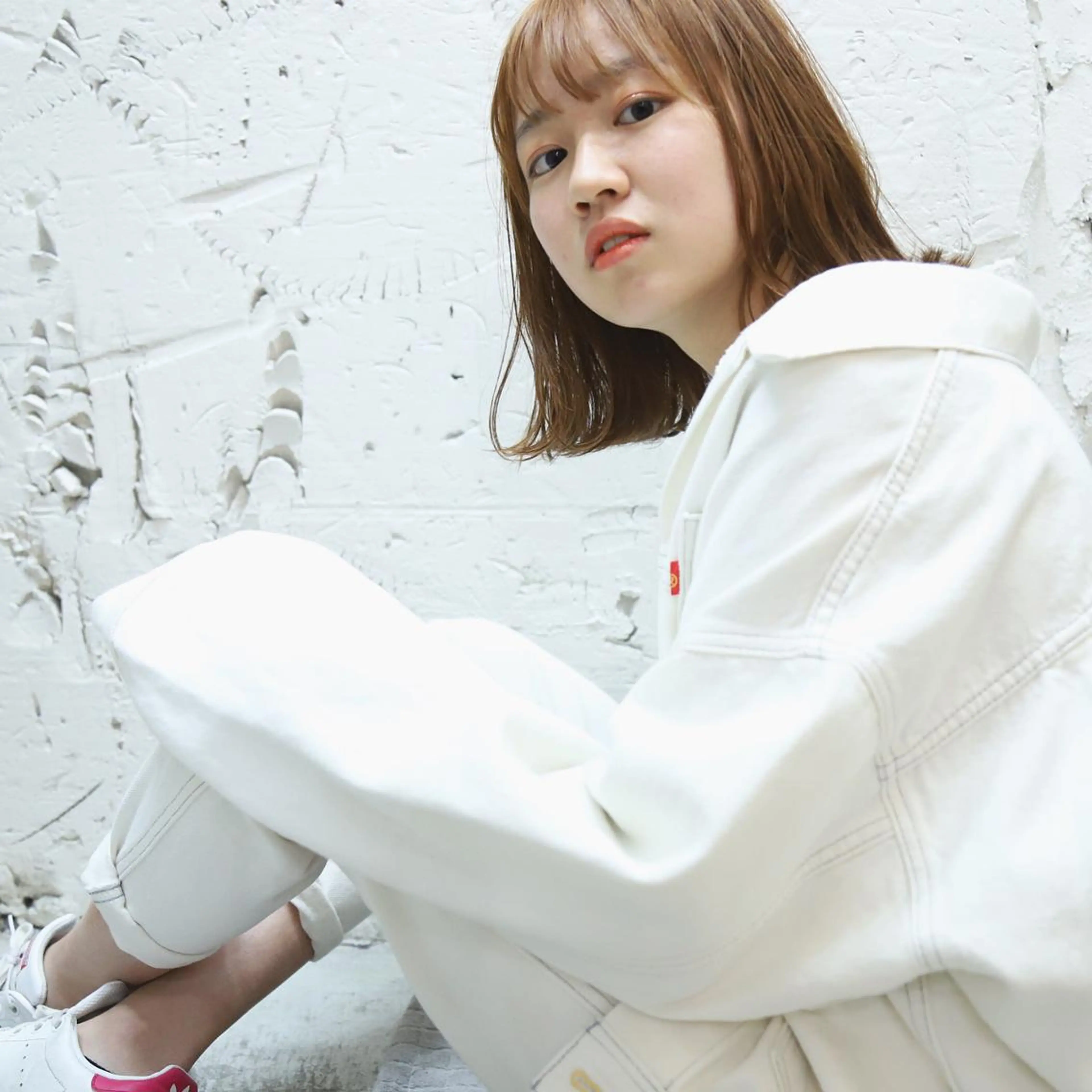 ミディアム 中山 泰徳のヘアスタイル