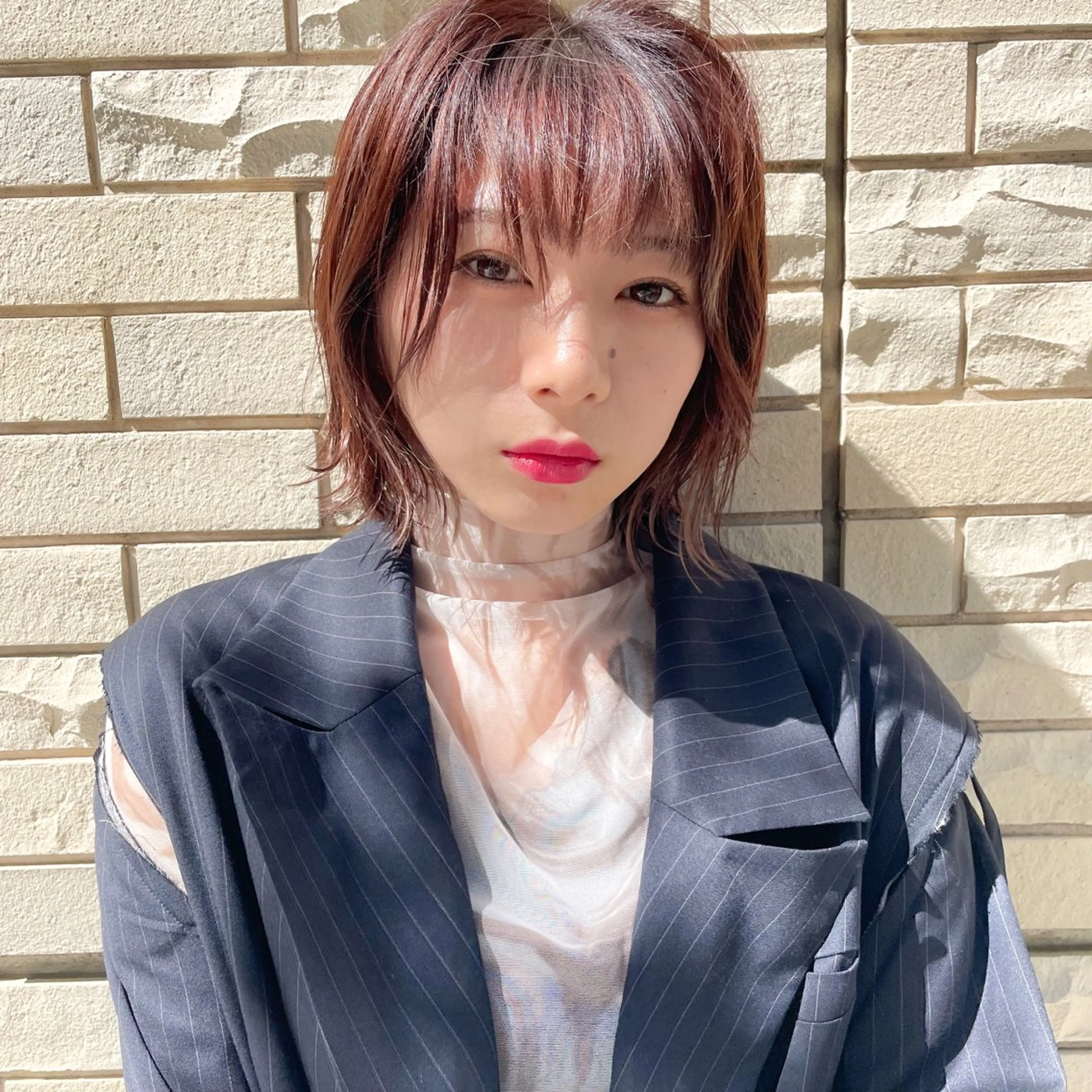 ショート カラー 韓国風ヘア カット ヘアカラー トリートメント 髪質改善/ブリーチ 田代 龍我のヘアスタイル