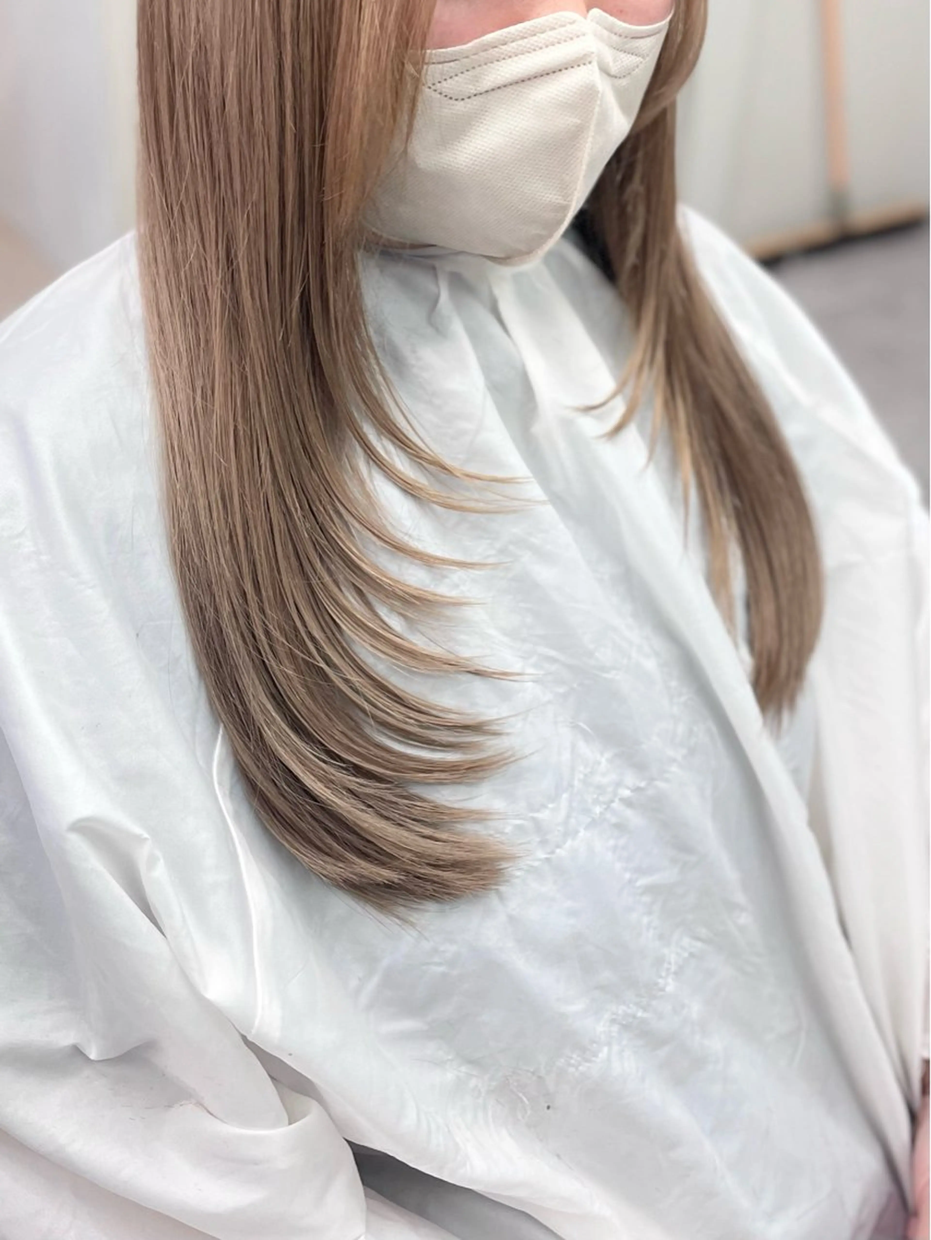 ✨️5月8日18時限定レディースチェックカットモデル✨️(レイヤースタイル)の写真