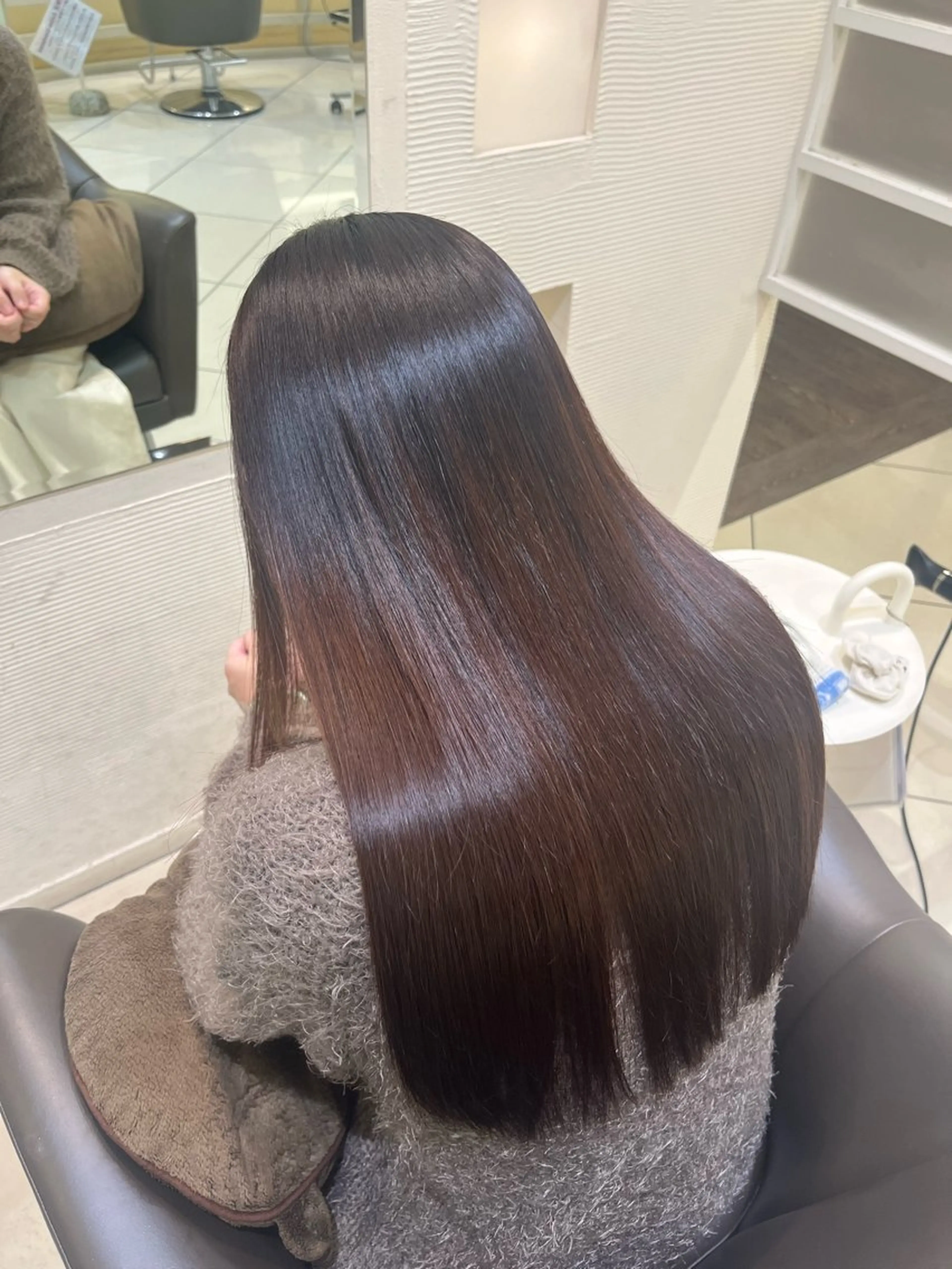 パーマ ヘアカラー 縮毛矯正/艶髪/ チホリのヘアスタイル