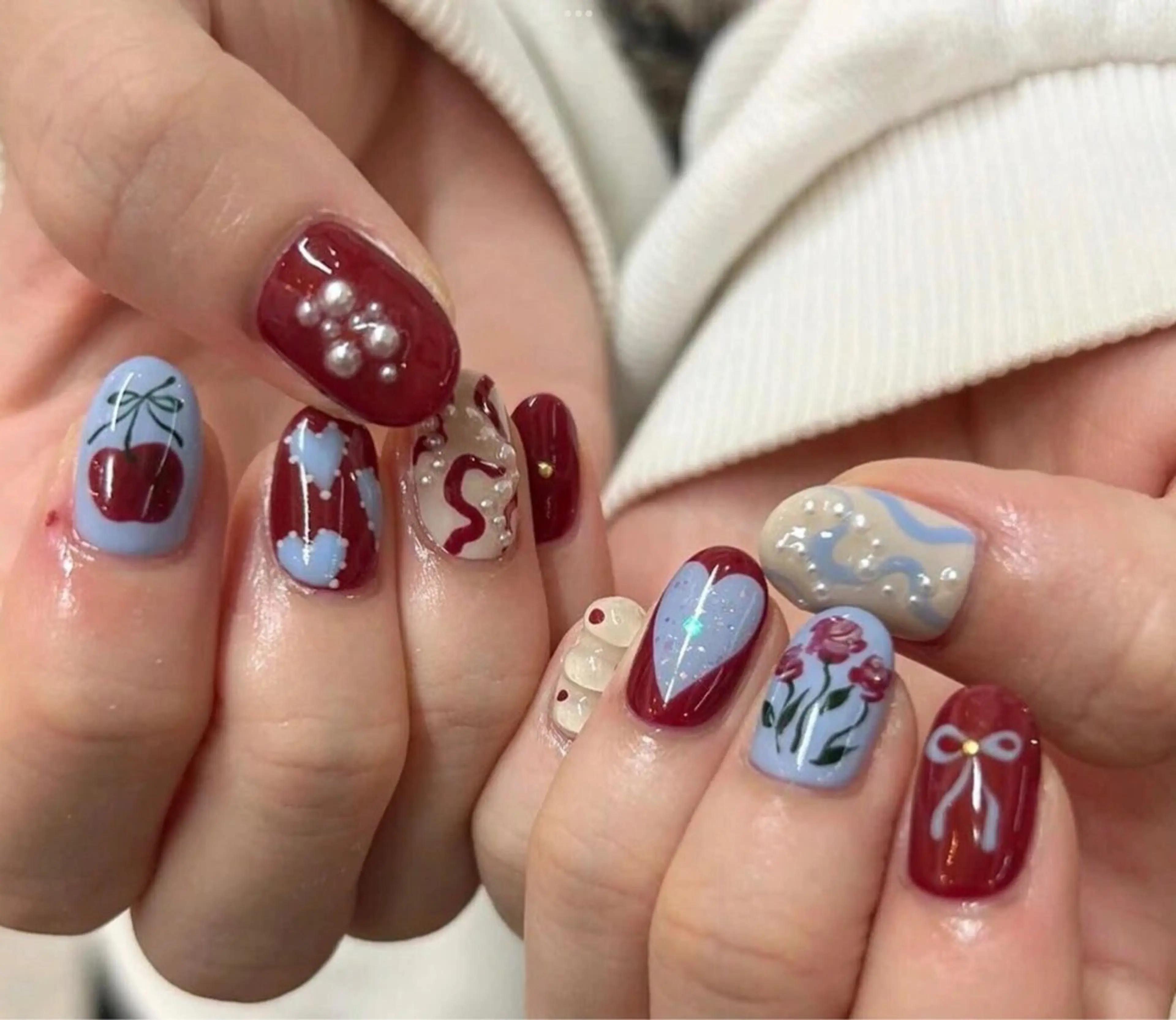 ネイル アートネイル 持ち込み enju0422所属・谷口 雪のネイルデザイン