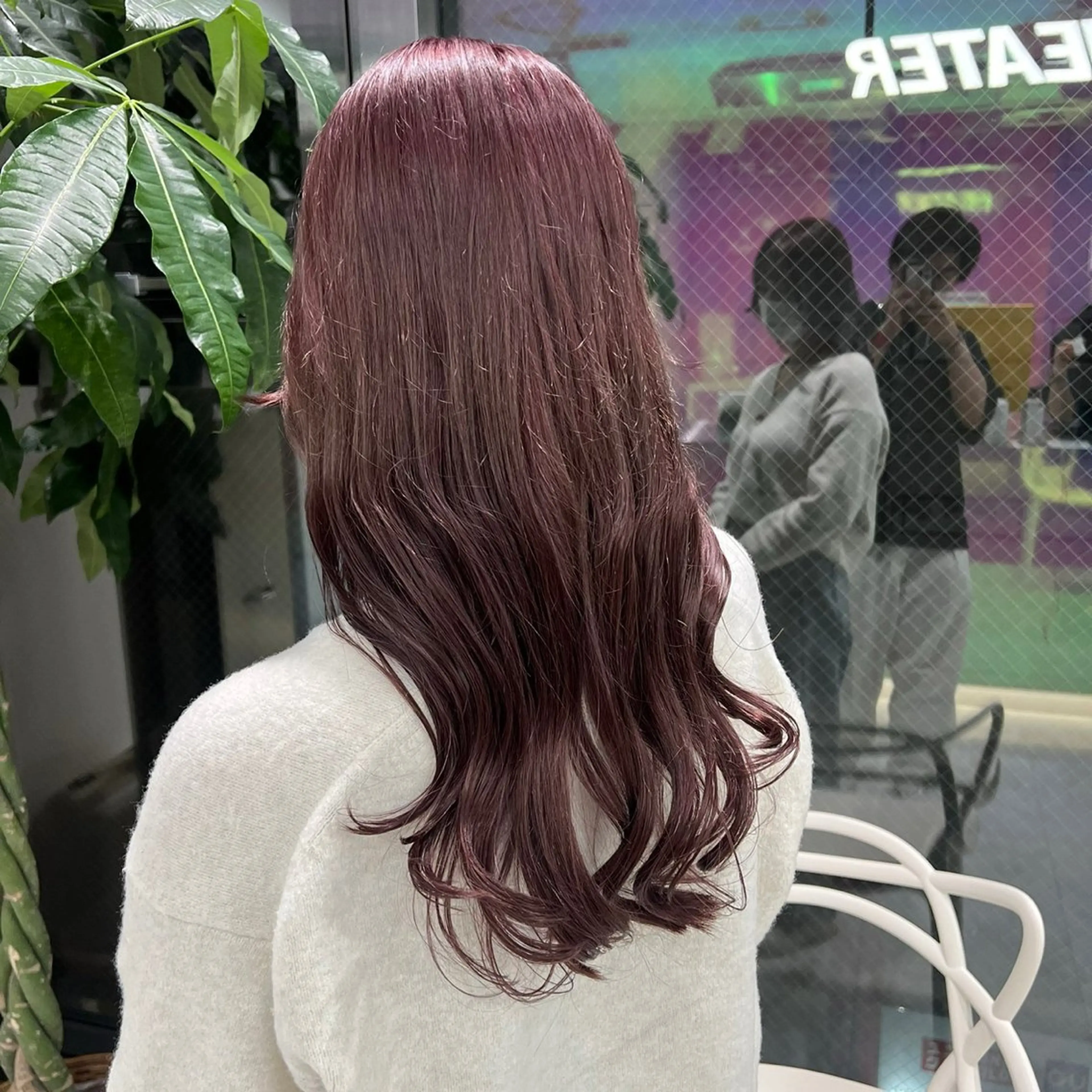 ロング カラー パーマ ヘアアレンジ メンズ 🤍透明感カラー🤍 似合わせ🤍AINEのヘアスタイル