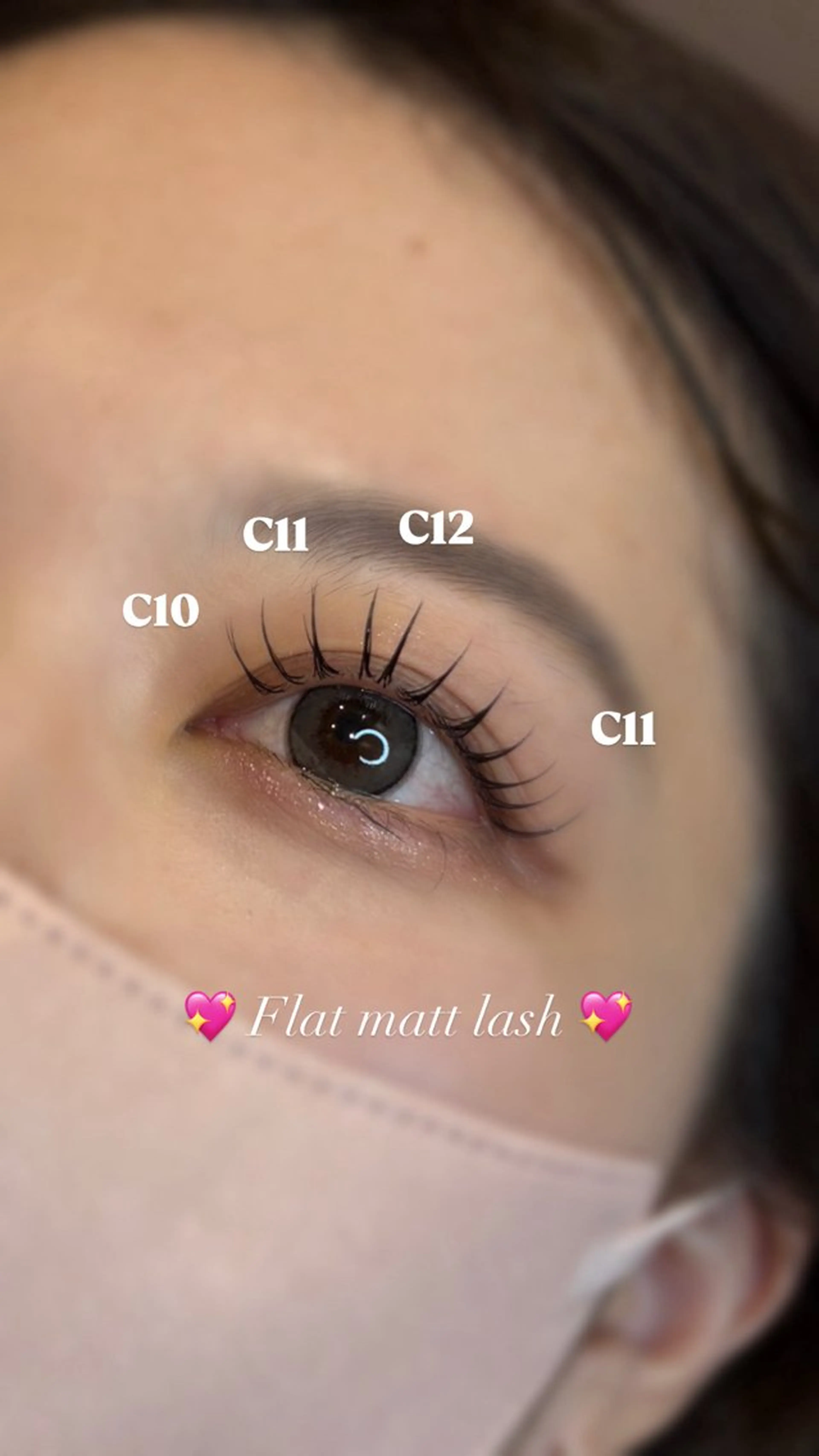 【 人気No.１】Flat matt lash 120本🌟／オフなしの写真