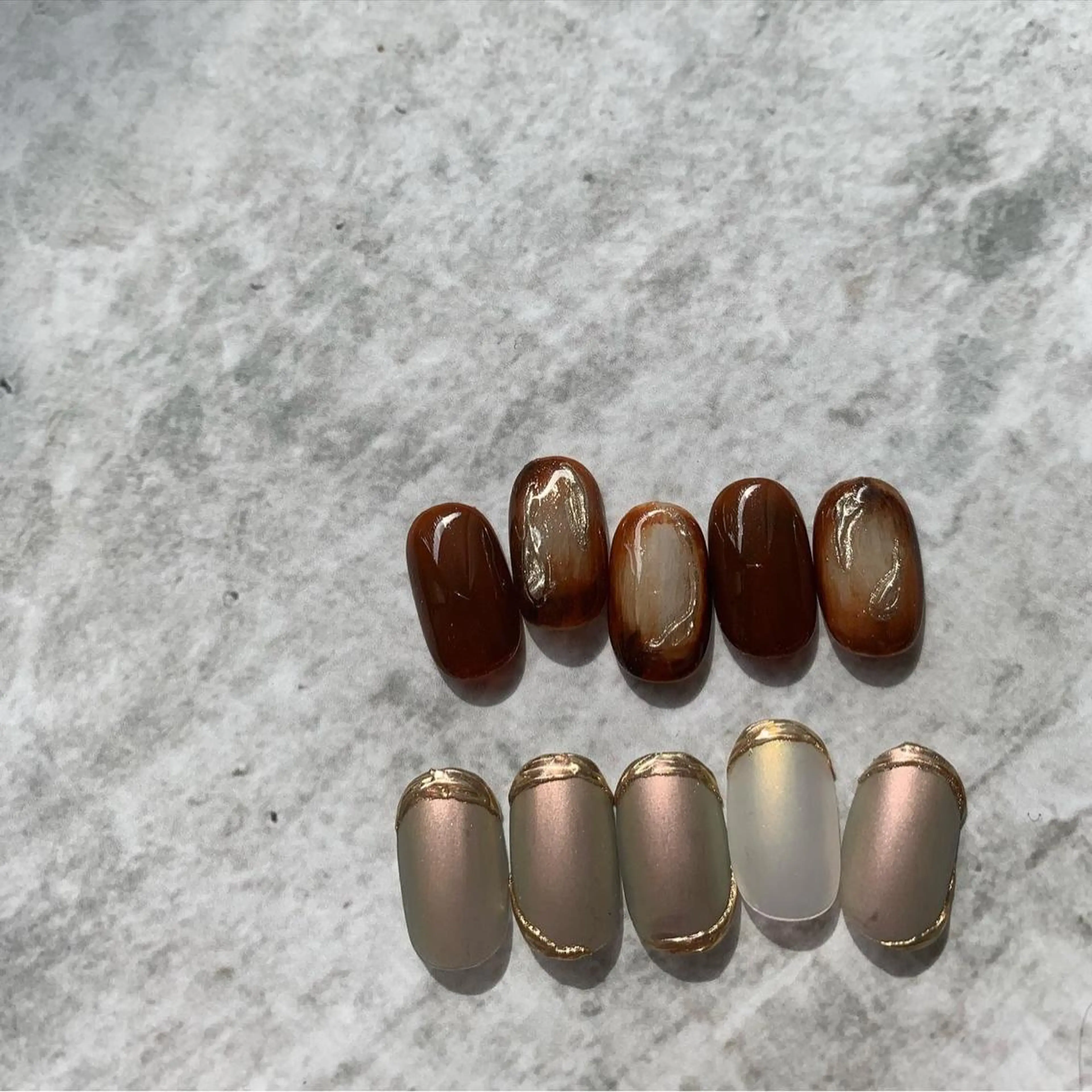 ネイル ハンドネイル ハンドケア lylynail YUUKAのネイルデザイン