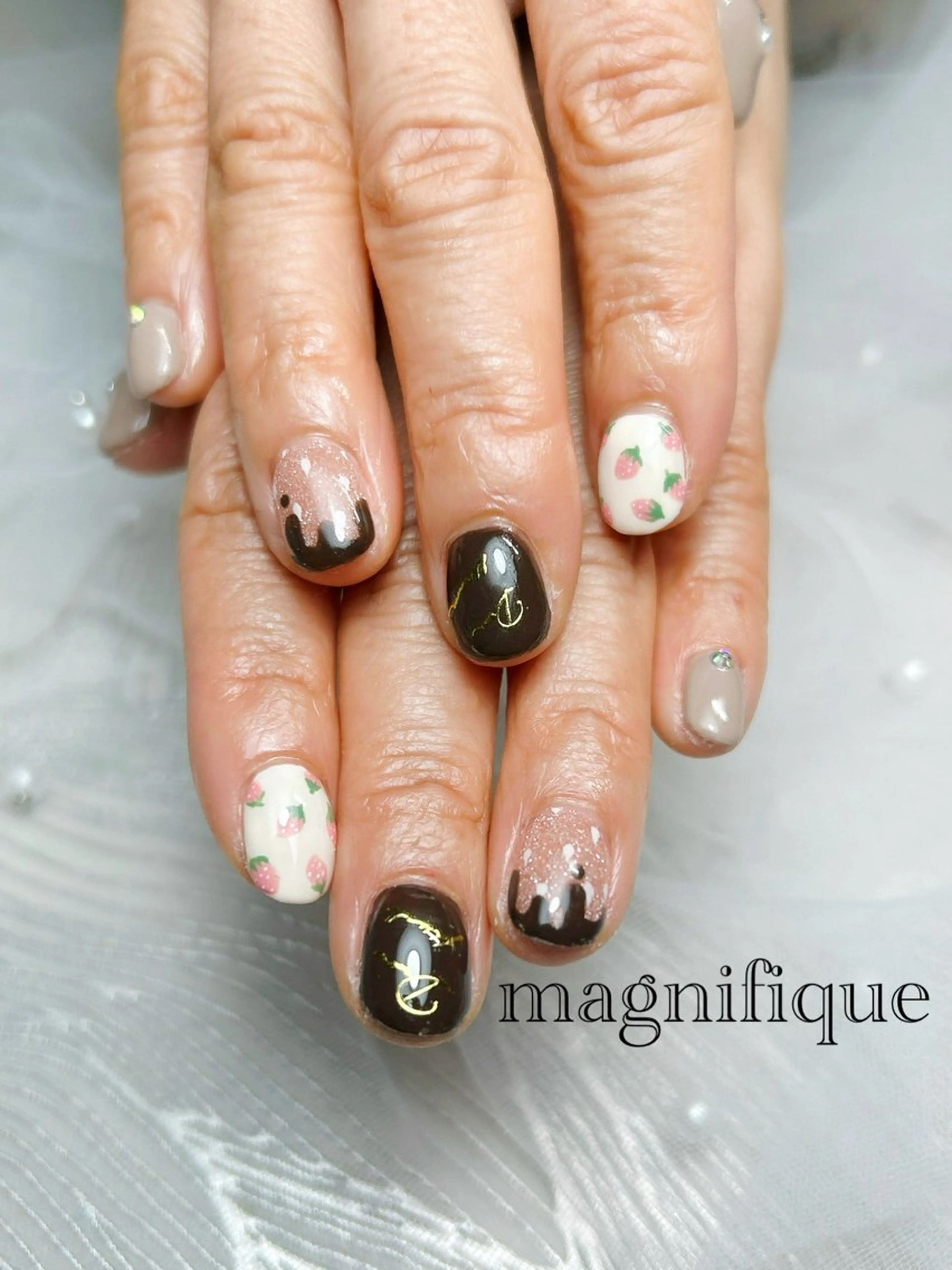 ネイル プライベートサロン マニフィークのネイルデザイン