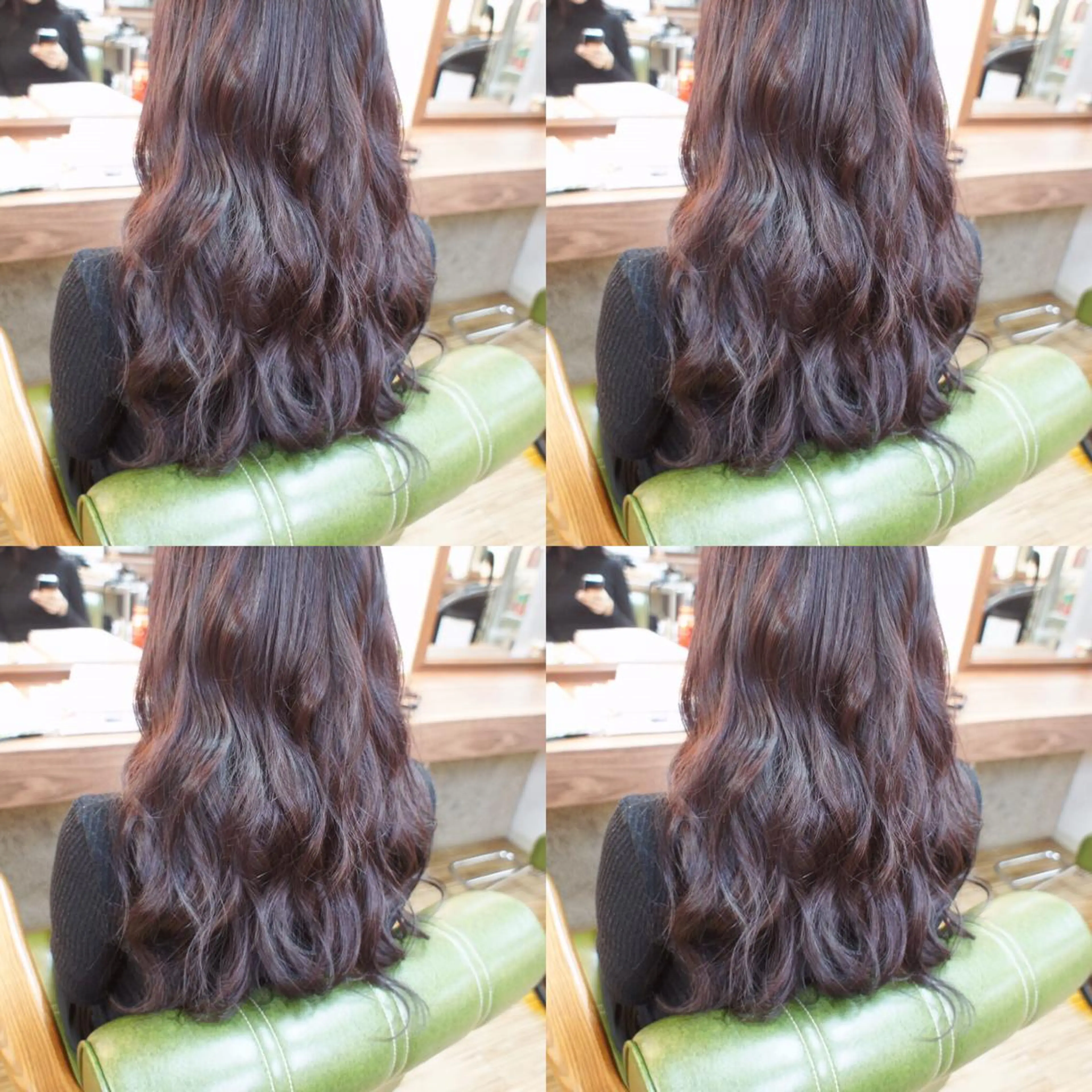 セミロング カラー パーマ ヘアアレンジ 🟦髪質改善6年 💊YAMAMOTOのヘアスタイル