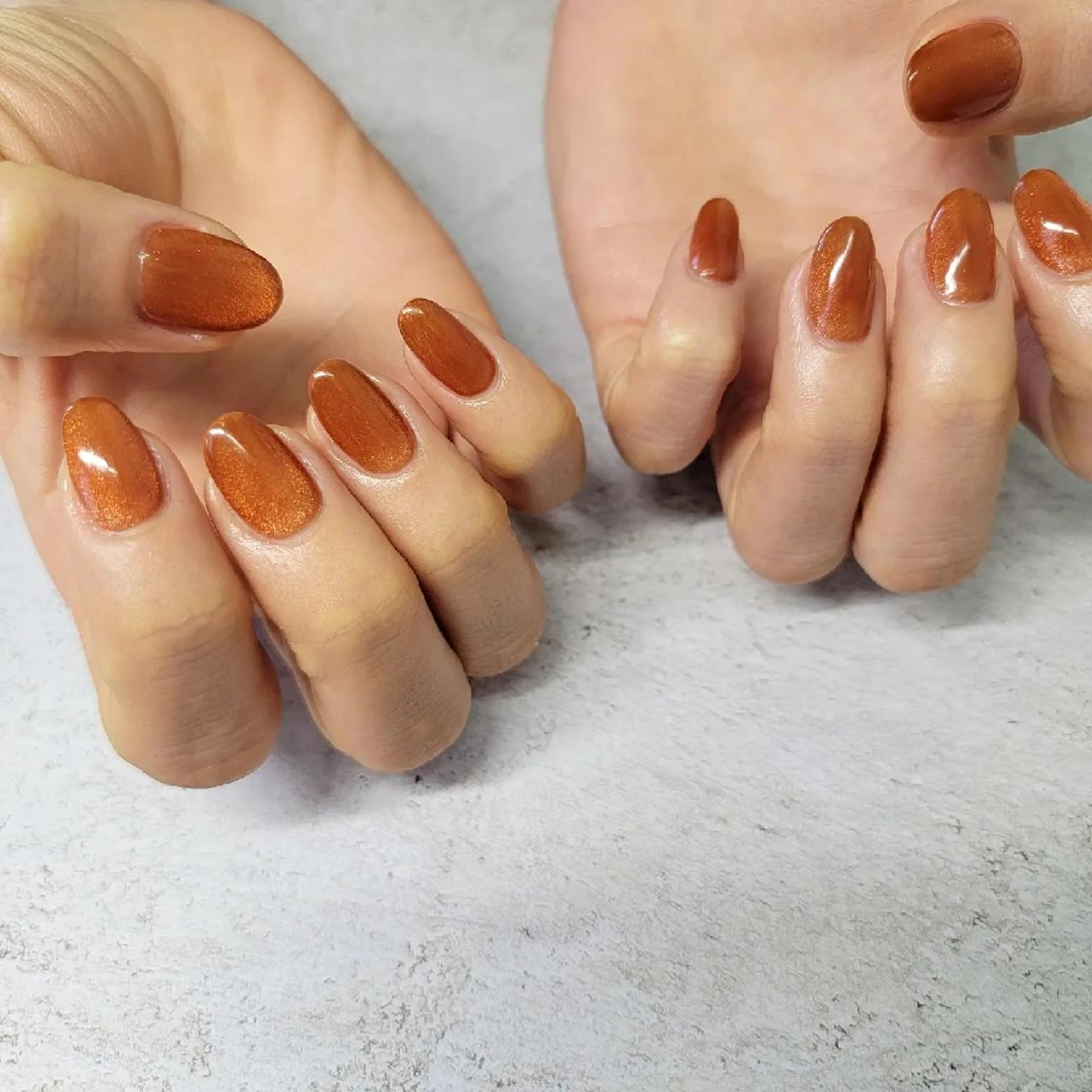 ネイル マグネットネイル ハンドネイル みよし市 nail salon*pomnal.co所属・Shimada Harukaのネイルデザイン