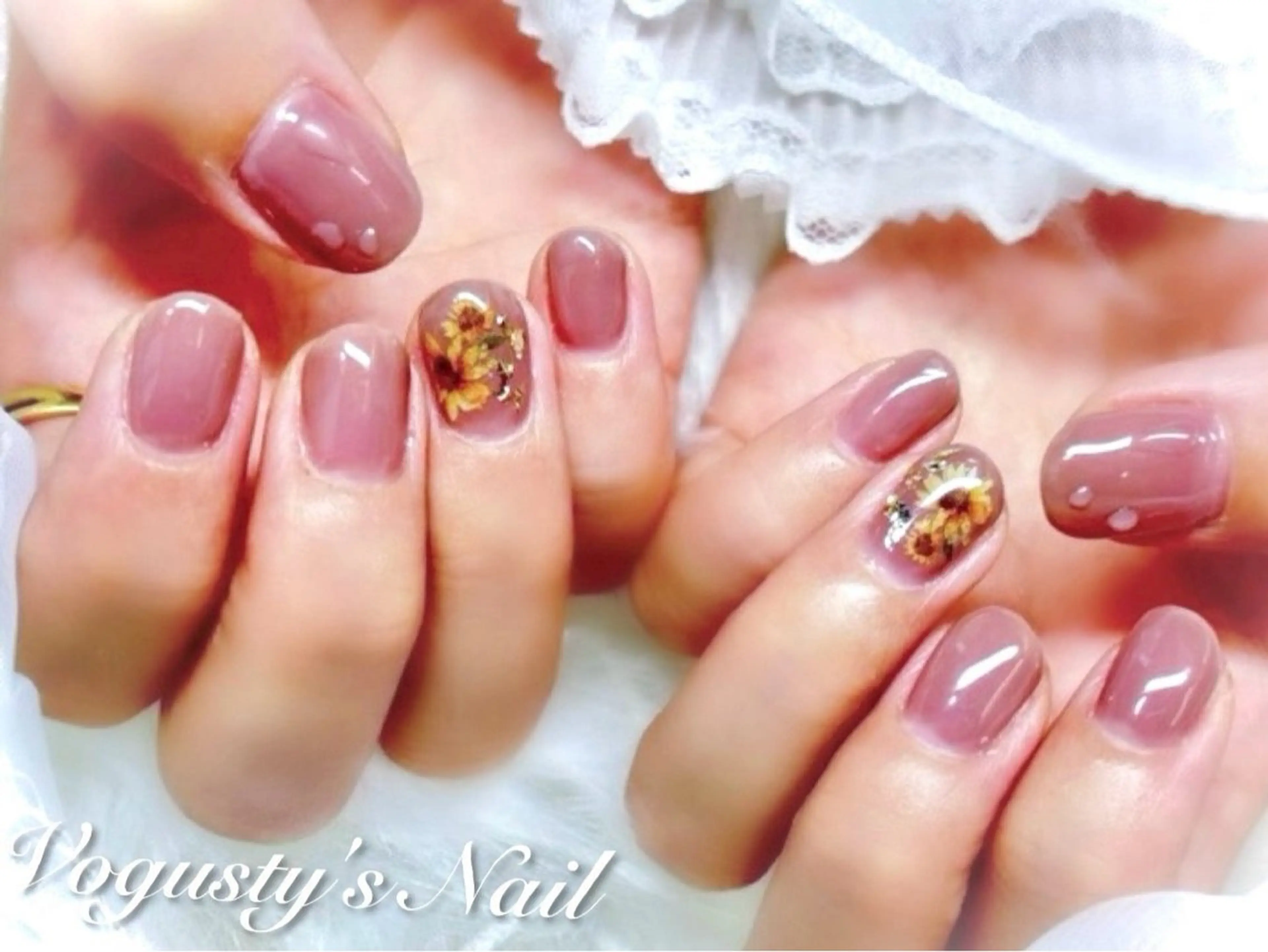 ネイル ハンドネイル 黒川 舞のネイルデザイン