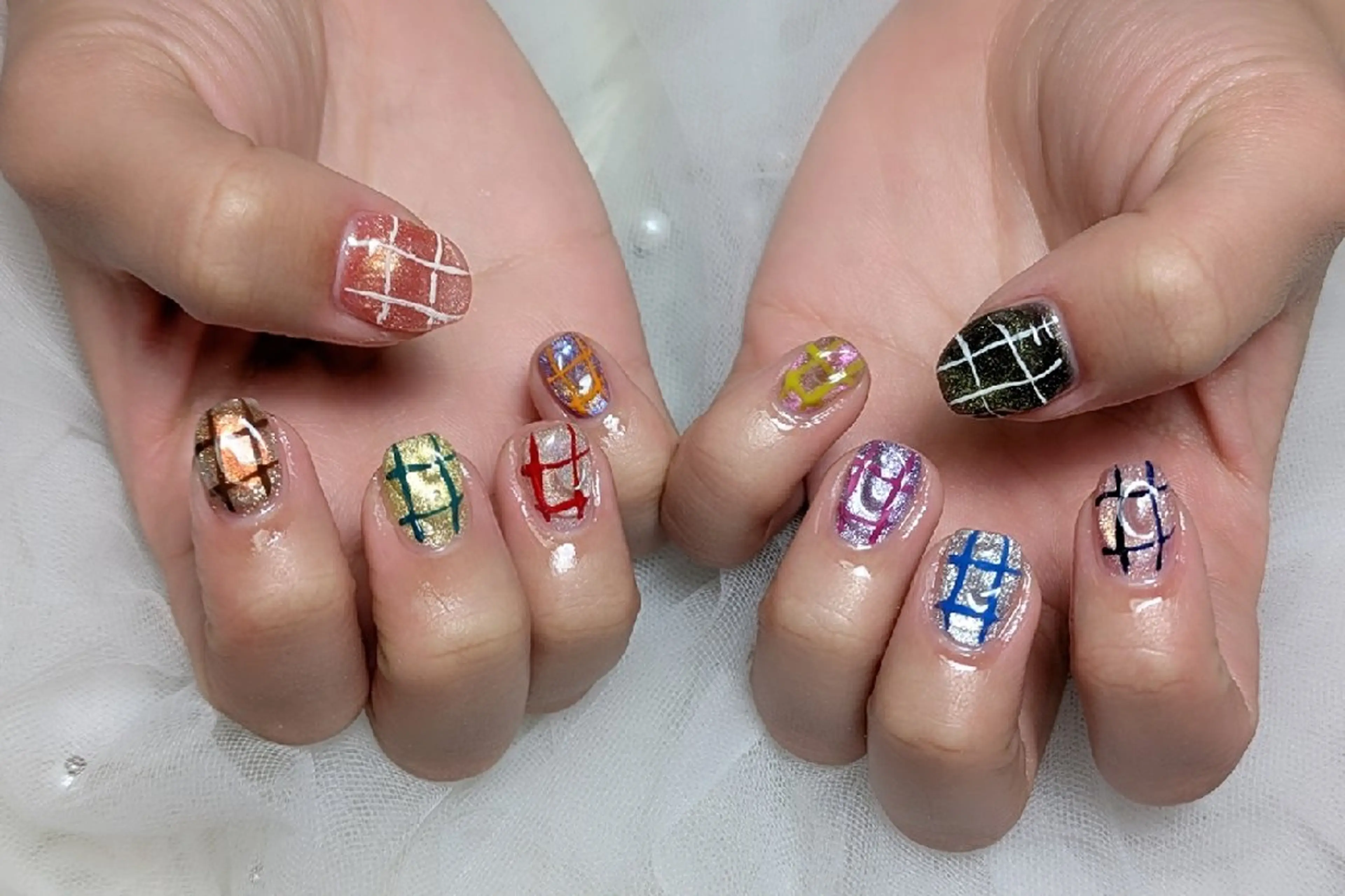 ネイル ぷっくりネイル ハンドネイル m&pPrivate nailsalonのネイルデザイン