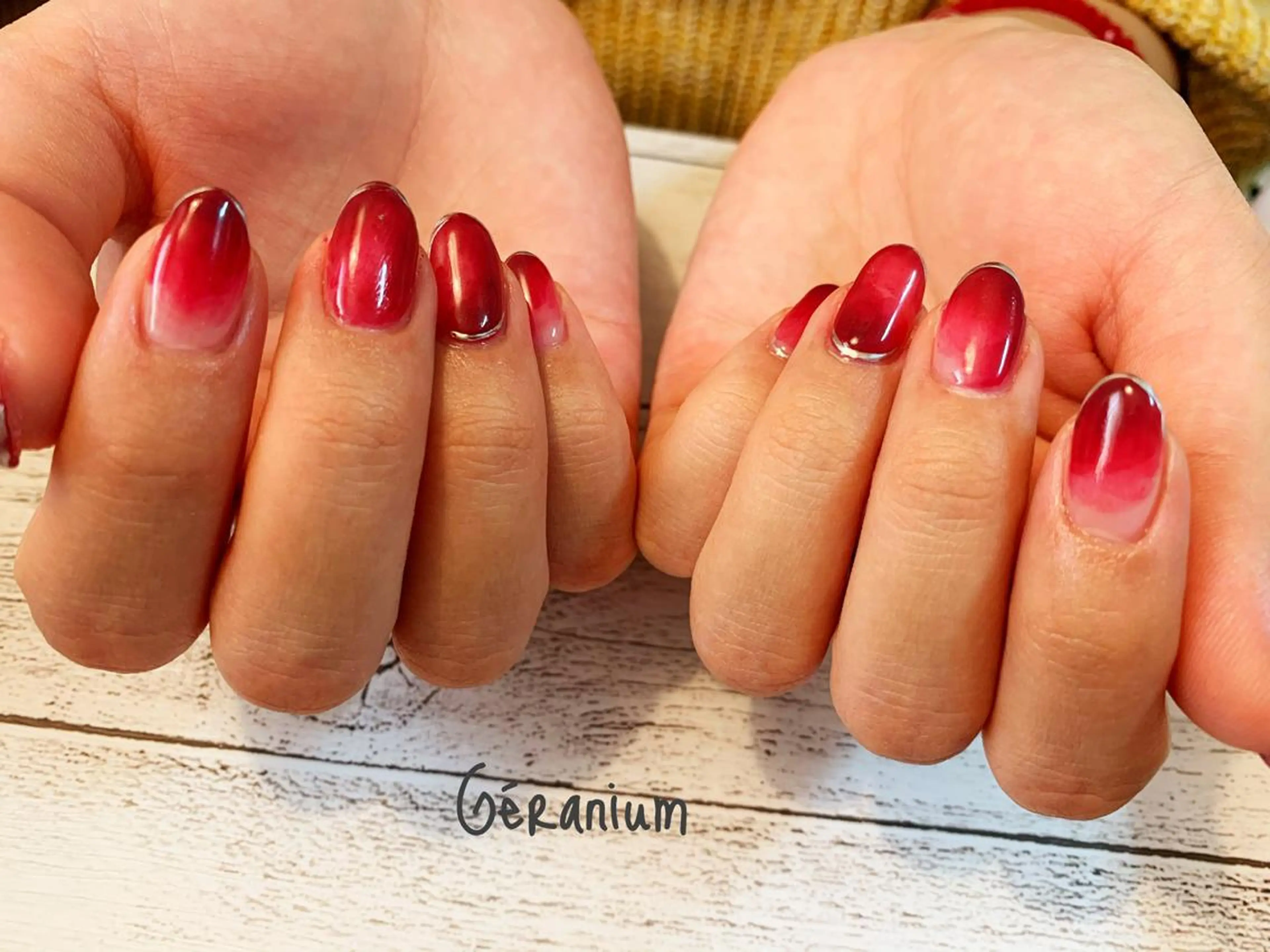 ネイル ハンドネイル GéRanium Harukaのネイルデザイン