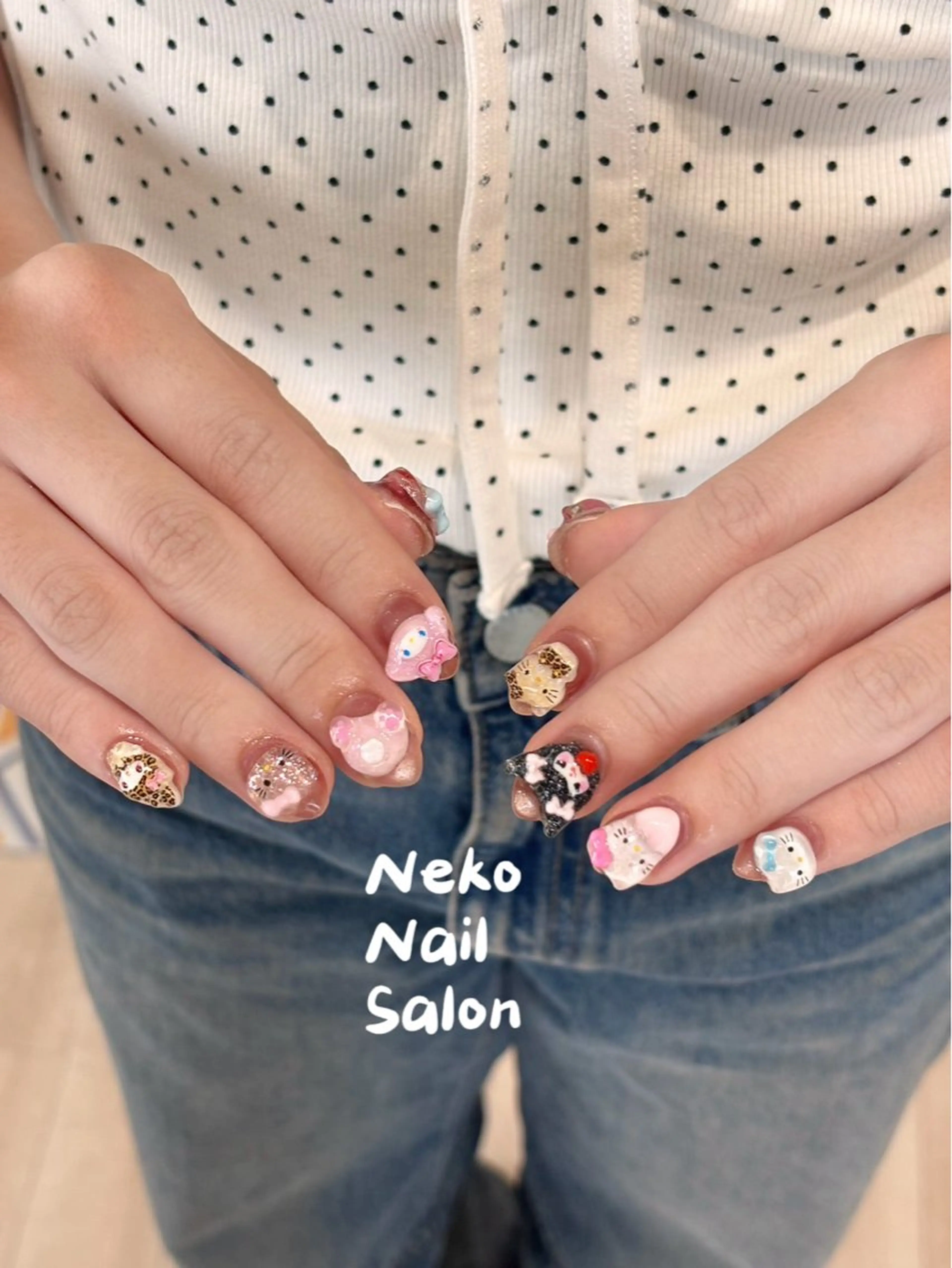 ネイル ハンドネイル neko nailのネイルデザイン