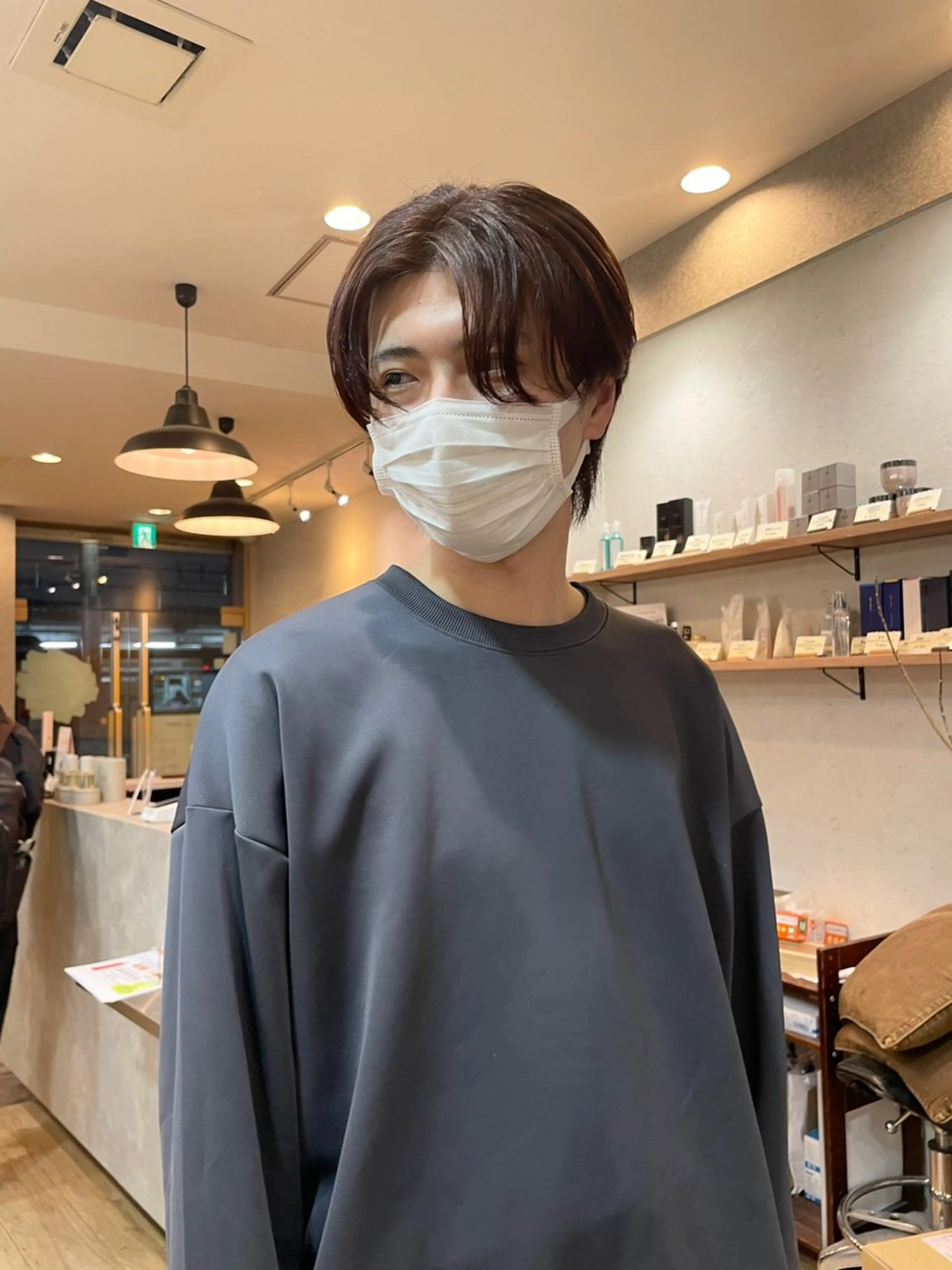 カラー メンズ ブラウンカラー レッドカラー 髪質改善/Bloss om🌷高橋沙衣のヘアスタイル