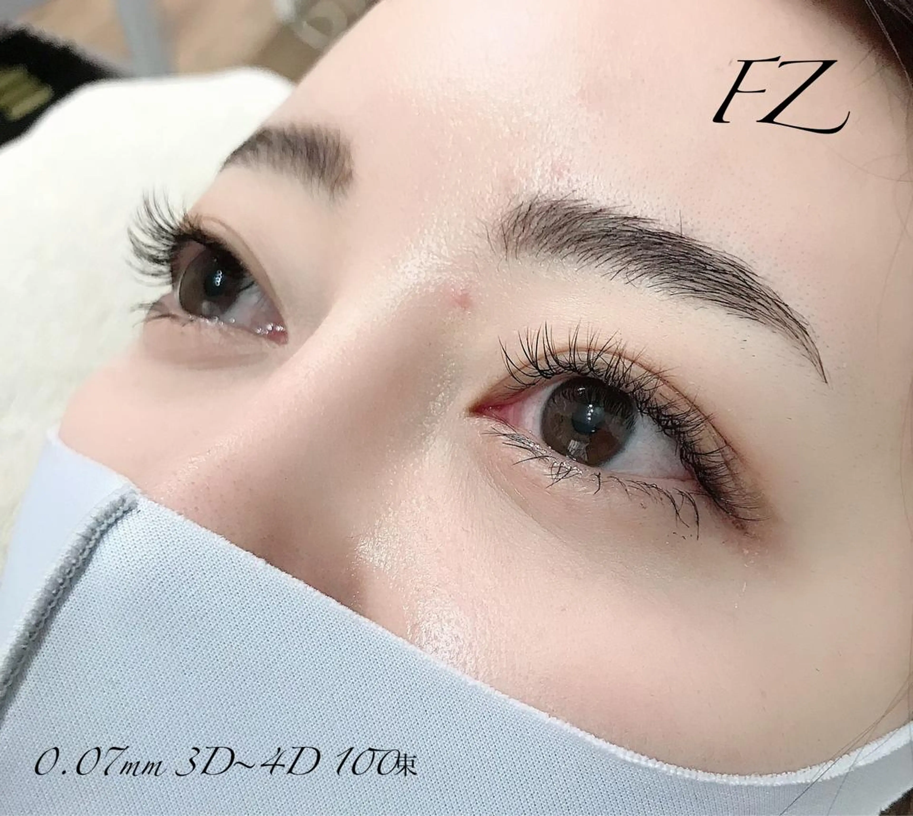 マツエク・マツパ ケラチンラッシュリフト バインドロック 束感まつ毛 Cカール キュート マツエク eyelash presh yukaのマツエク・マツパデザイン