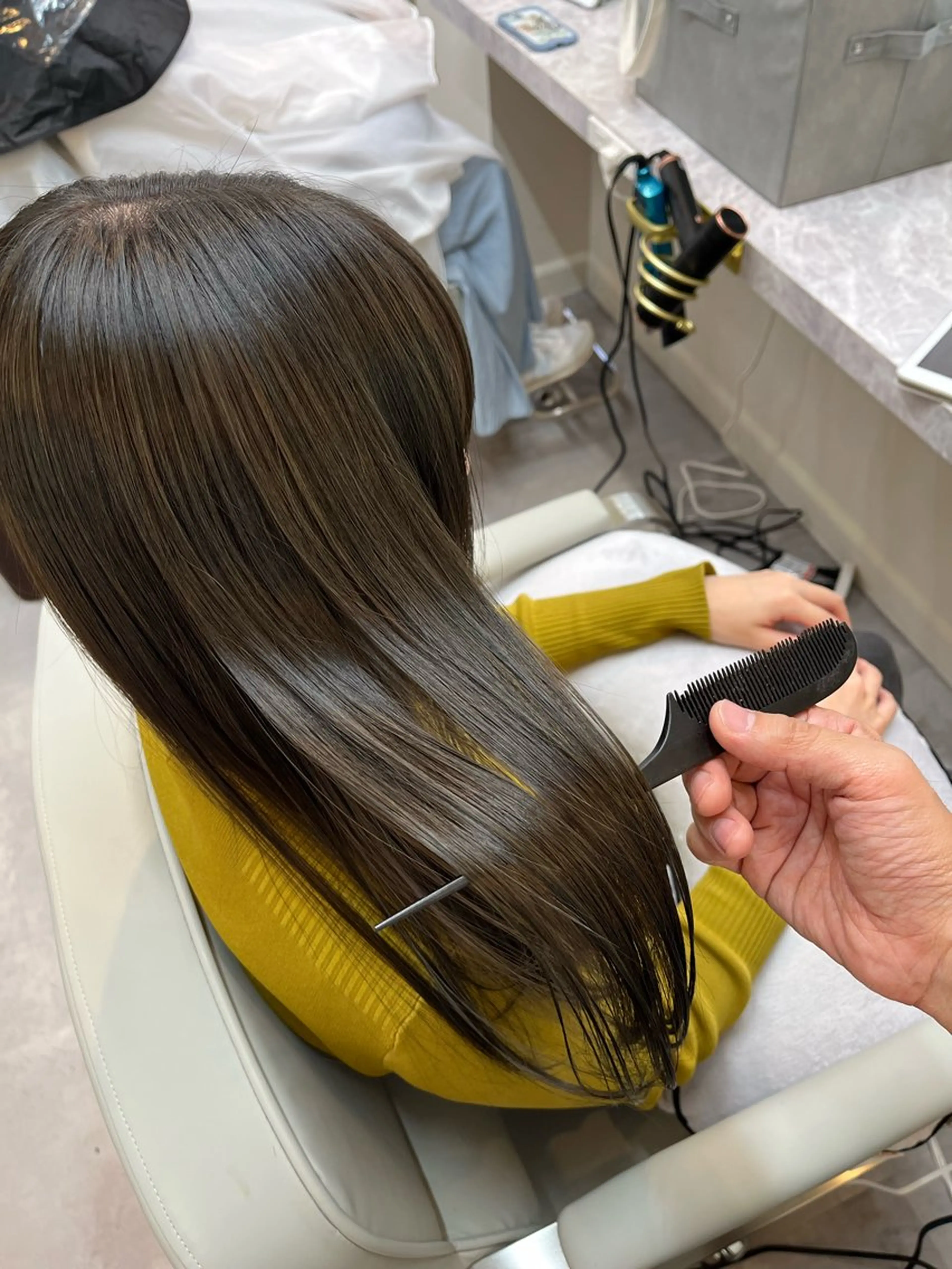 ミディアム カラー 中野  淳のヘアスタイル