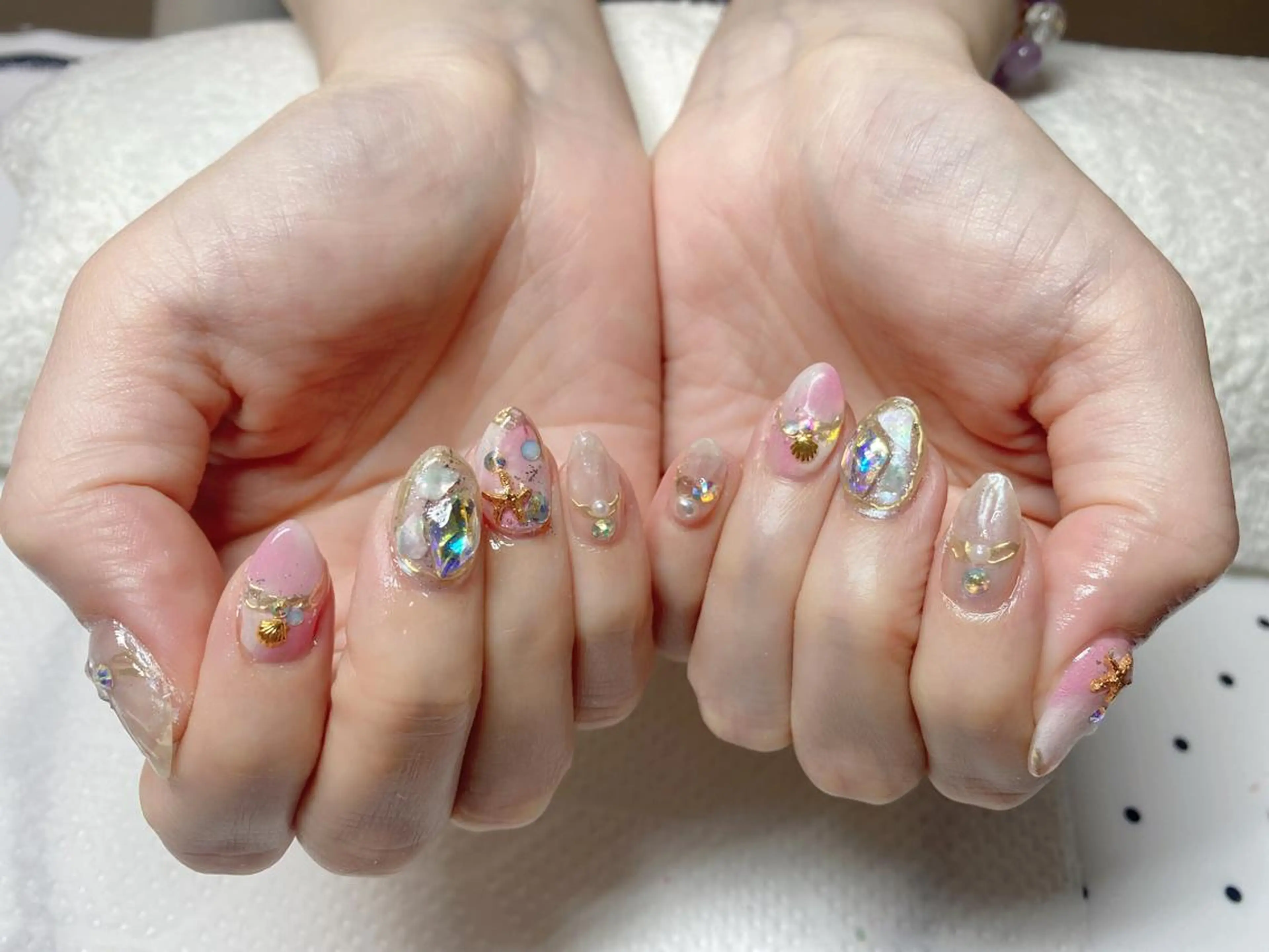 ネイル ニュアンスネイル🌈 MYU Nailsのネイルデザイン