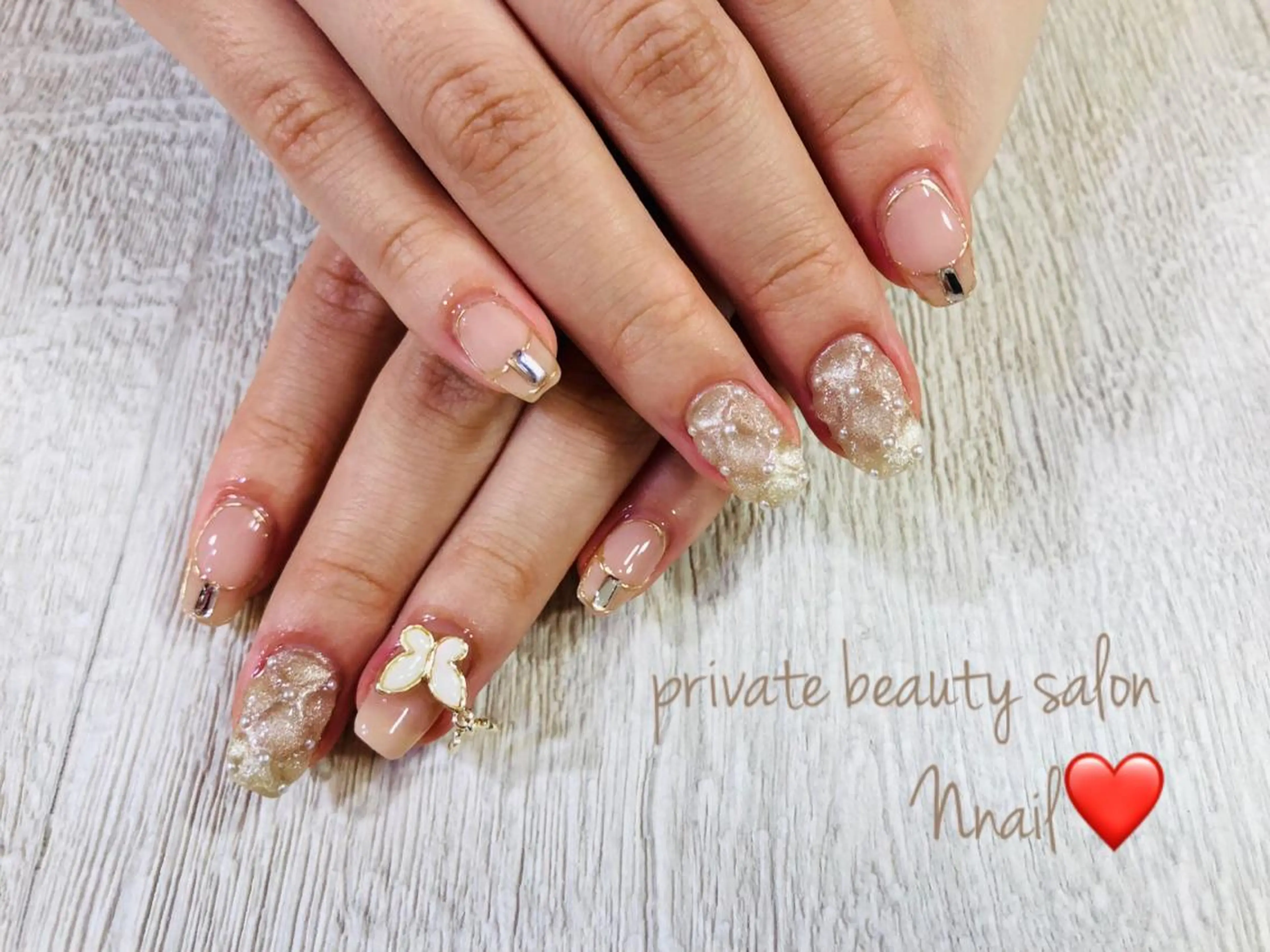 ネイル アートネイル マグネットネイル 持ち込み 🌿Nnail🌿 プライベートサロンのネイルデザイン