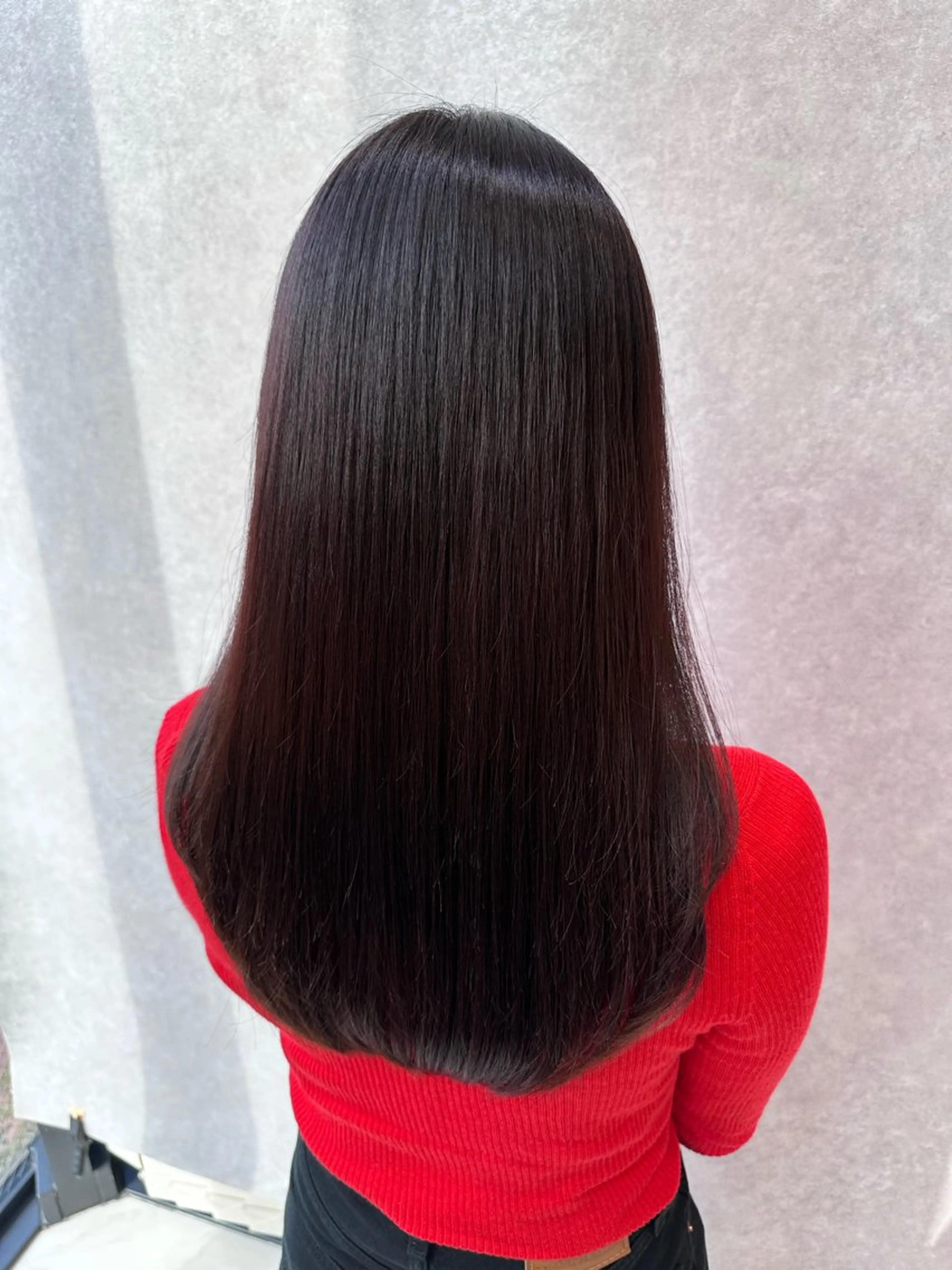 ロング カラー カット ヘアカラー トリートメント 🔸縮毛矯正/髪質 改善カラー石崎🔸のヘアスタイル