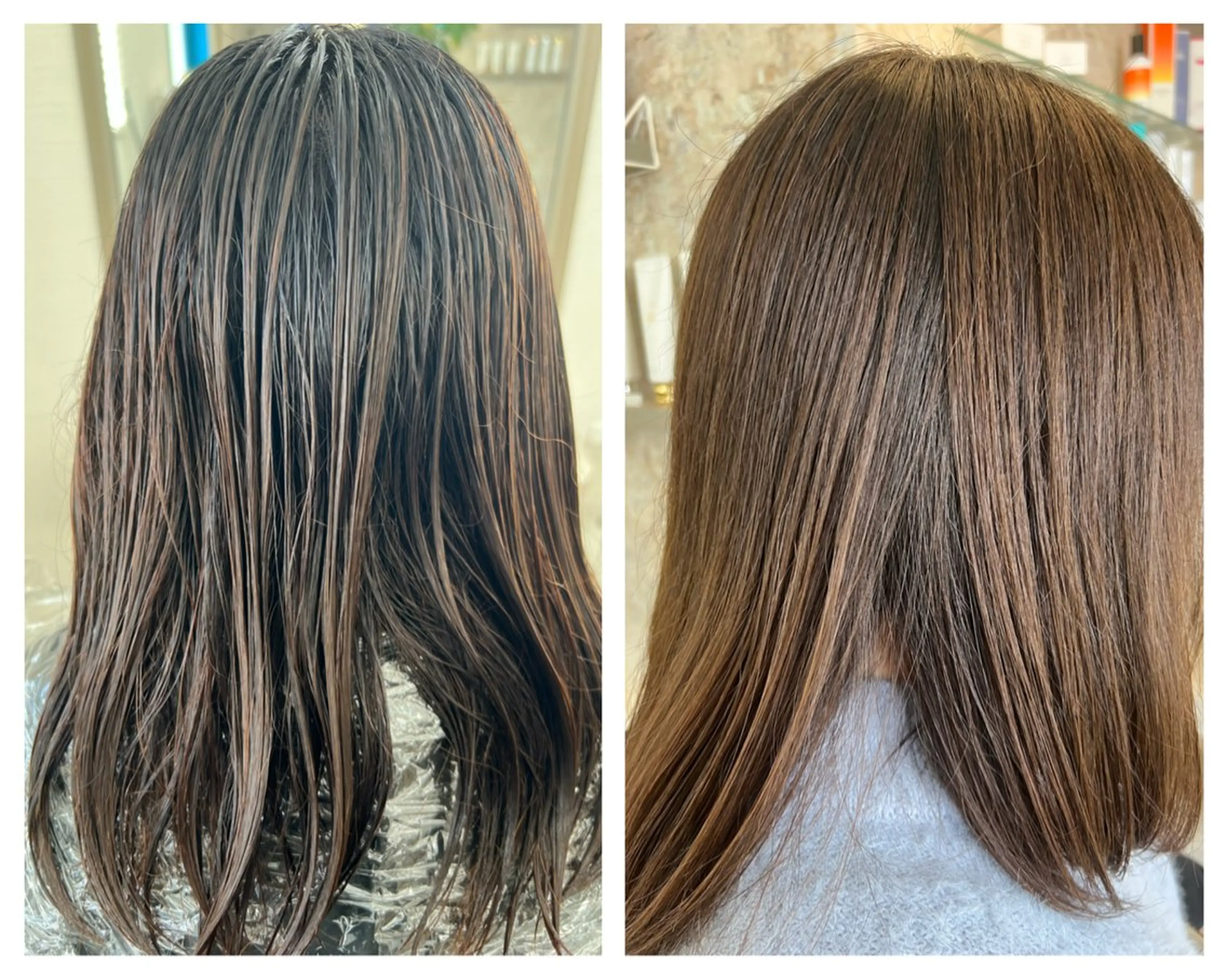 カラー アッシュ ベージュカラー グラデーションカラー 似合わせ／ショート 菊田のヘアスタイル