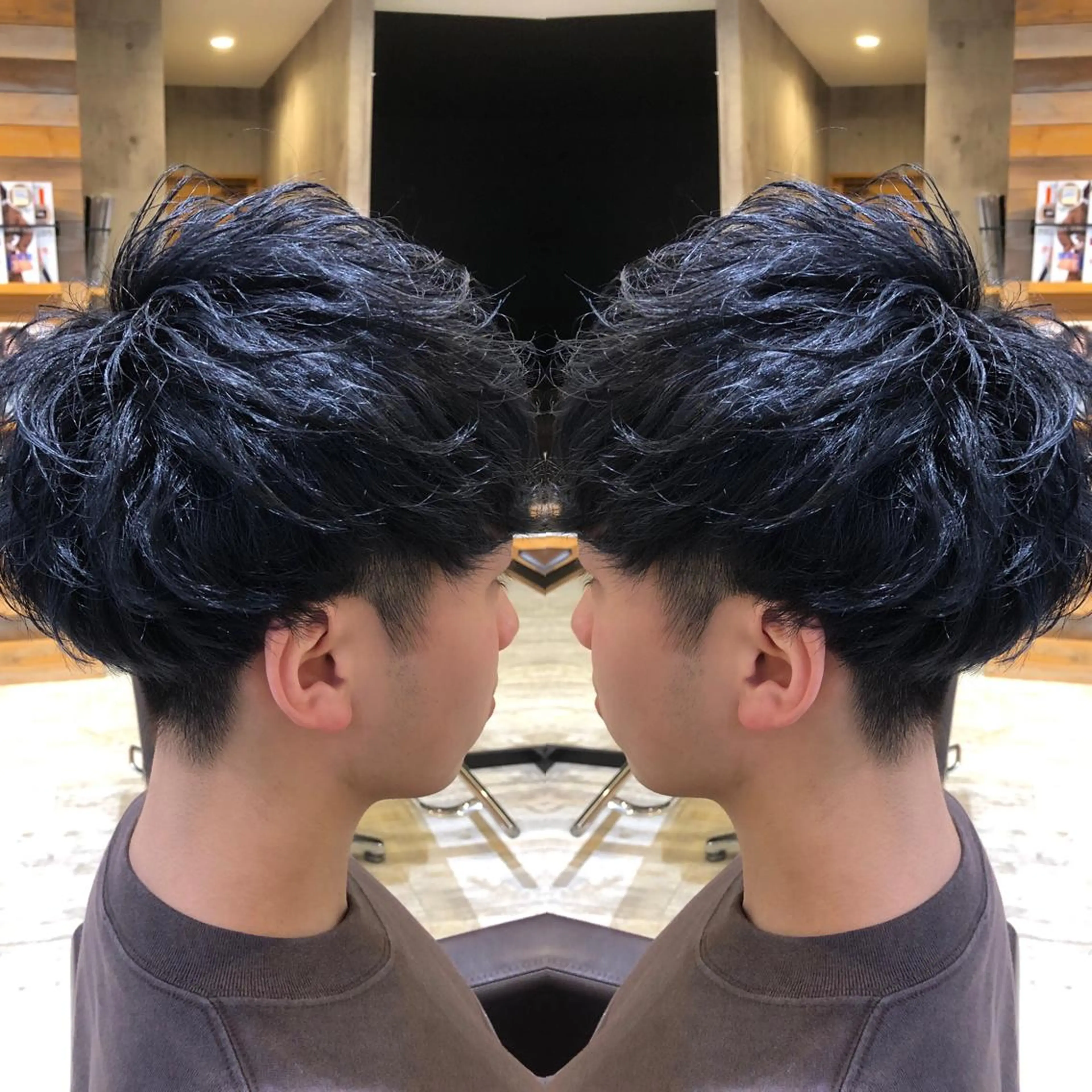 ショート カラー パーマ ヘアアレンジ メンズ キッズ ネイル マツエク・マツパ ヘアカラー トリートメント EnBlesS西宮 マンツーマン神道有基のヘアスタイル