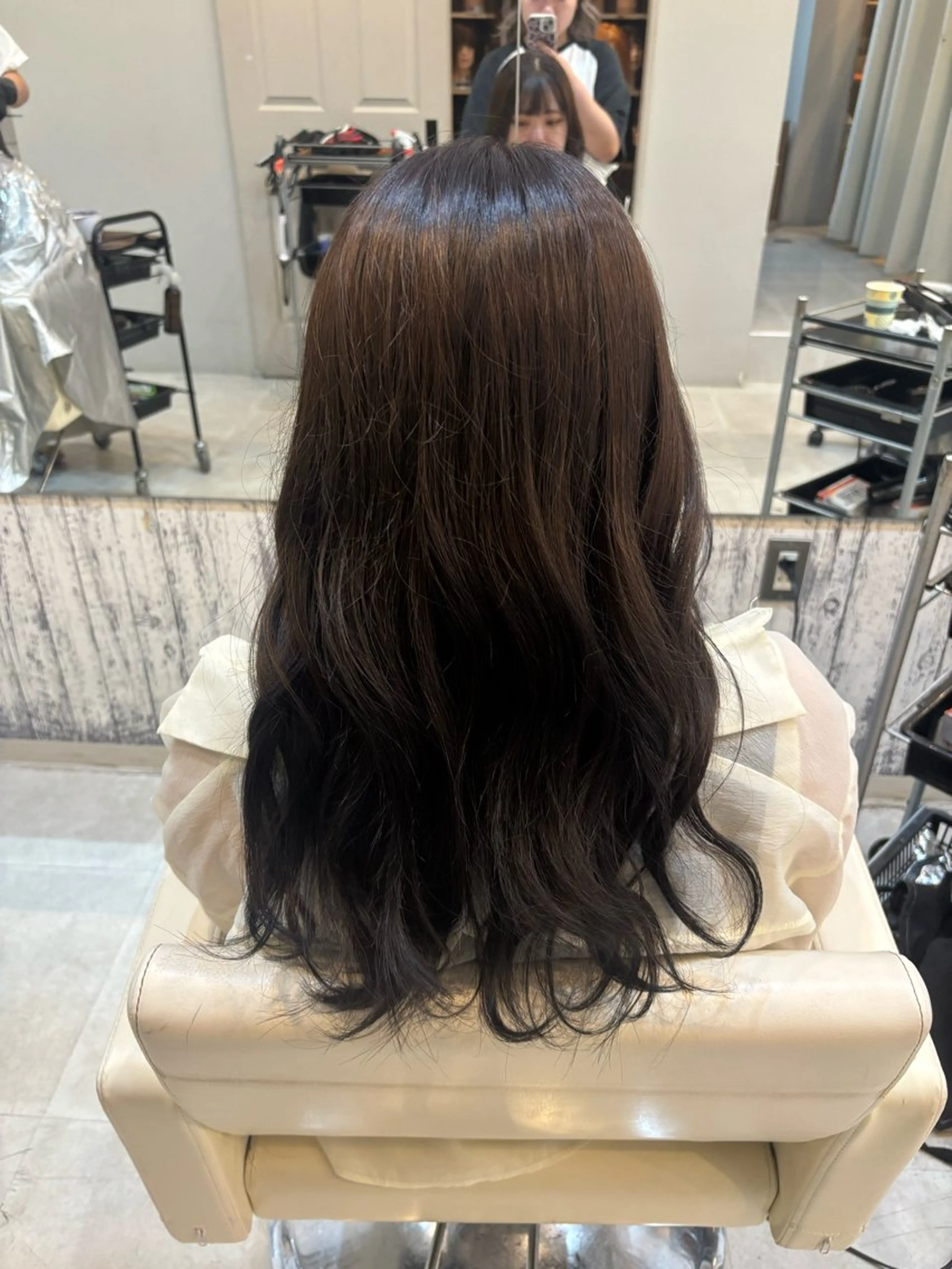 ロング カラー ブラウンカラー ヘアカラー 🌟きりさわ🌟 モデル募集中のヘアスタイル