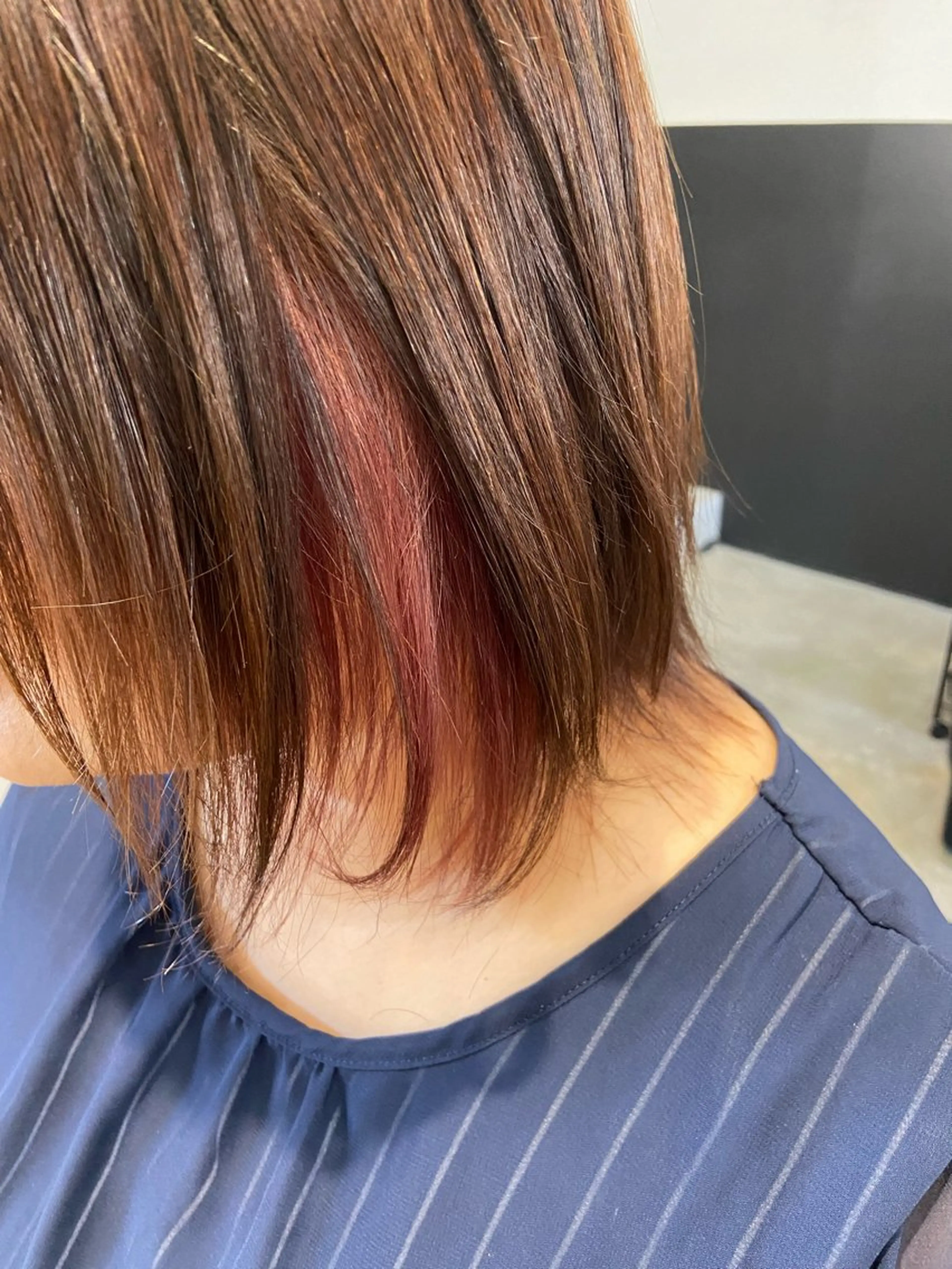 ミディアム 💫縮毛矯正/ カット💫徳永あい子のヘアスタイル