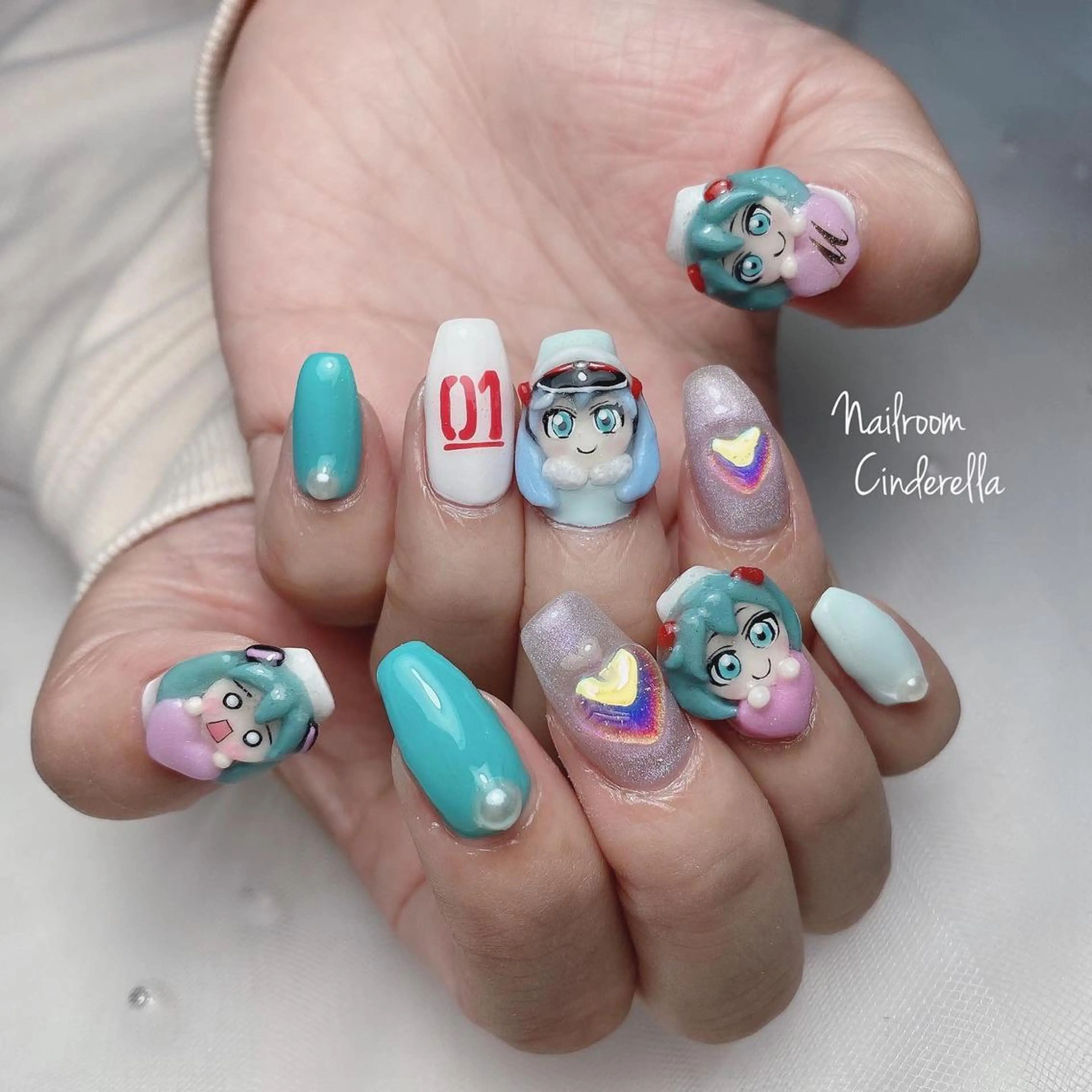 ネイル アートネイル Nailroom. Cinderellaのネイルデザイン