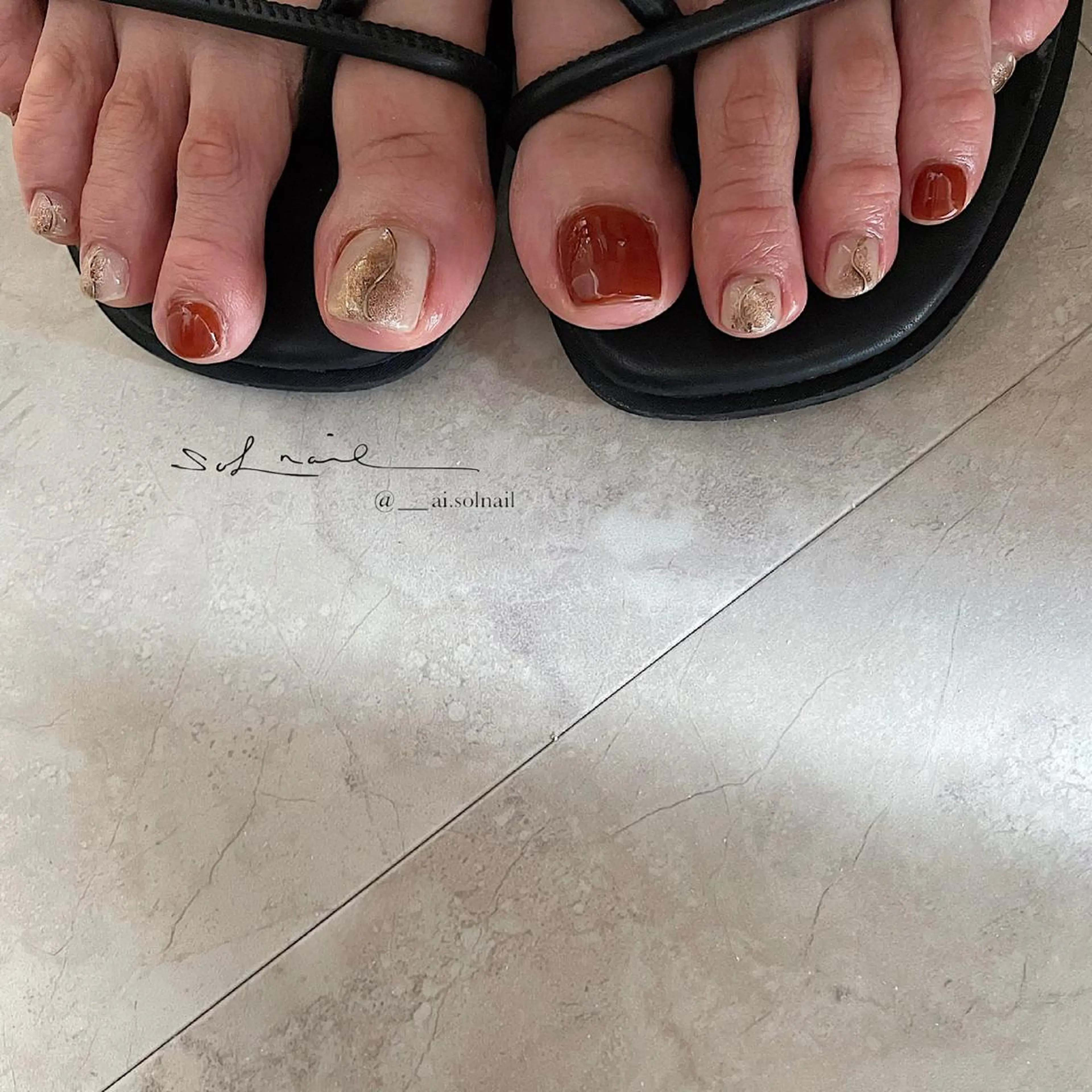 ネイル 🍃伏見 / soL nail / aiのネイルデザイン