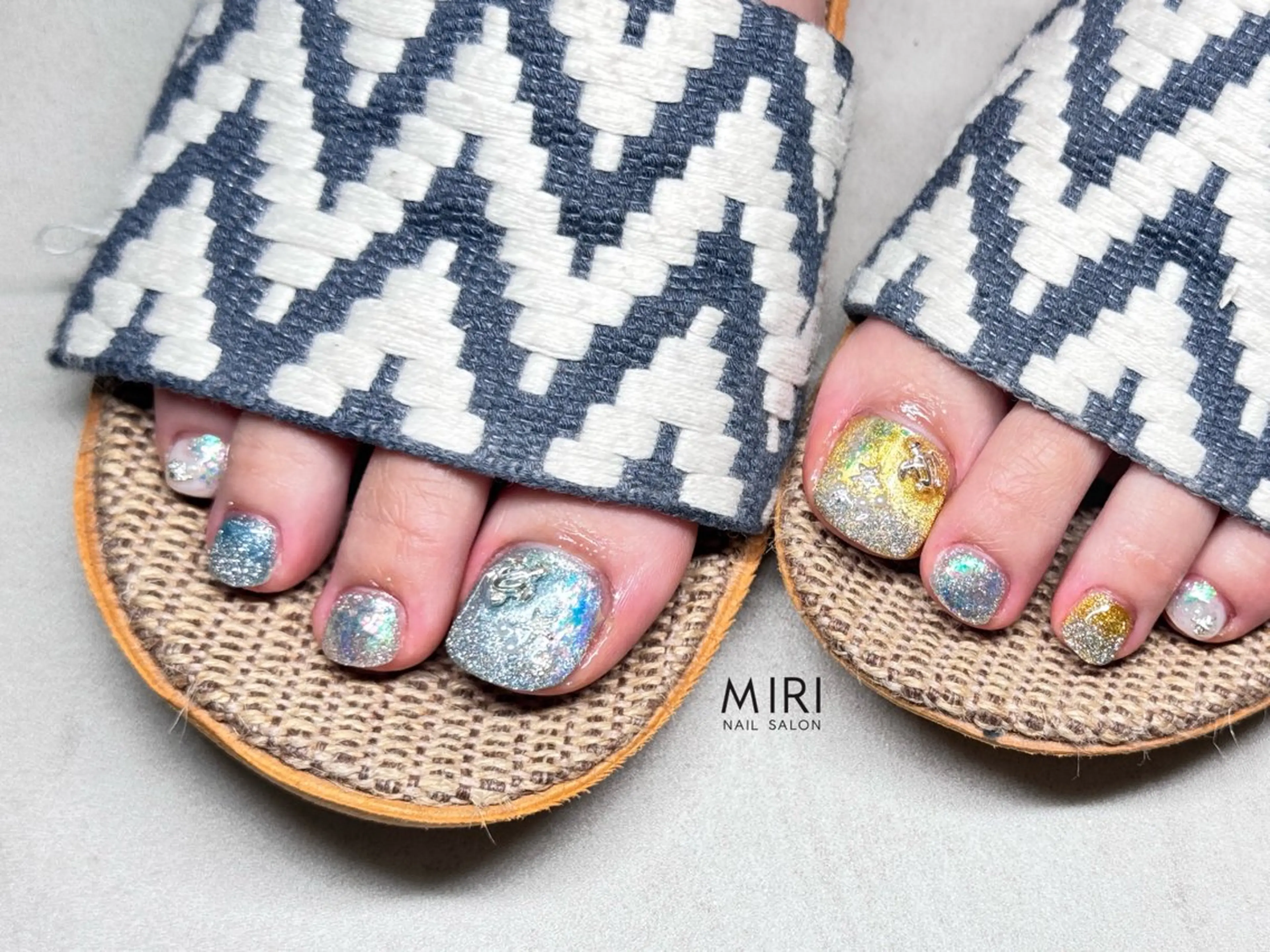 ネイル フットネイル Miri nail salonのネイルデザイン