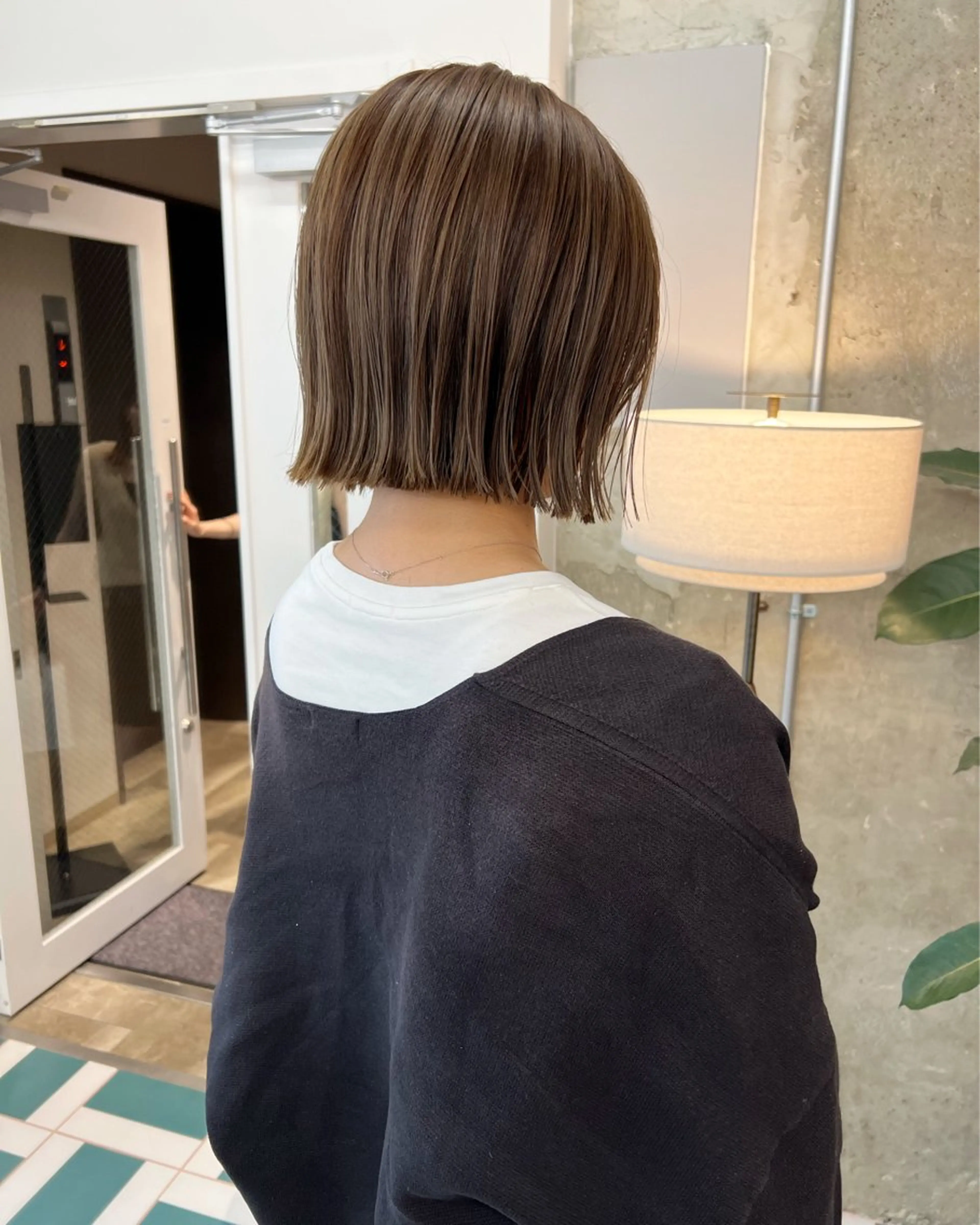 ショート ハイライト ハイライトカラー MINAMIのヘアスタイル