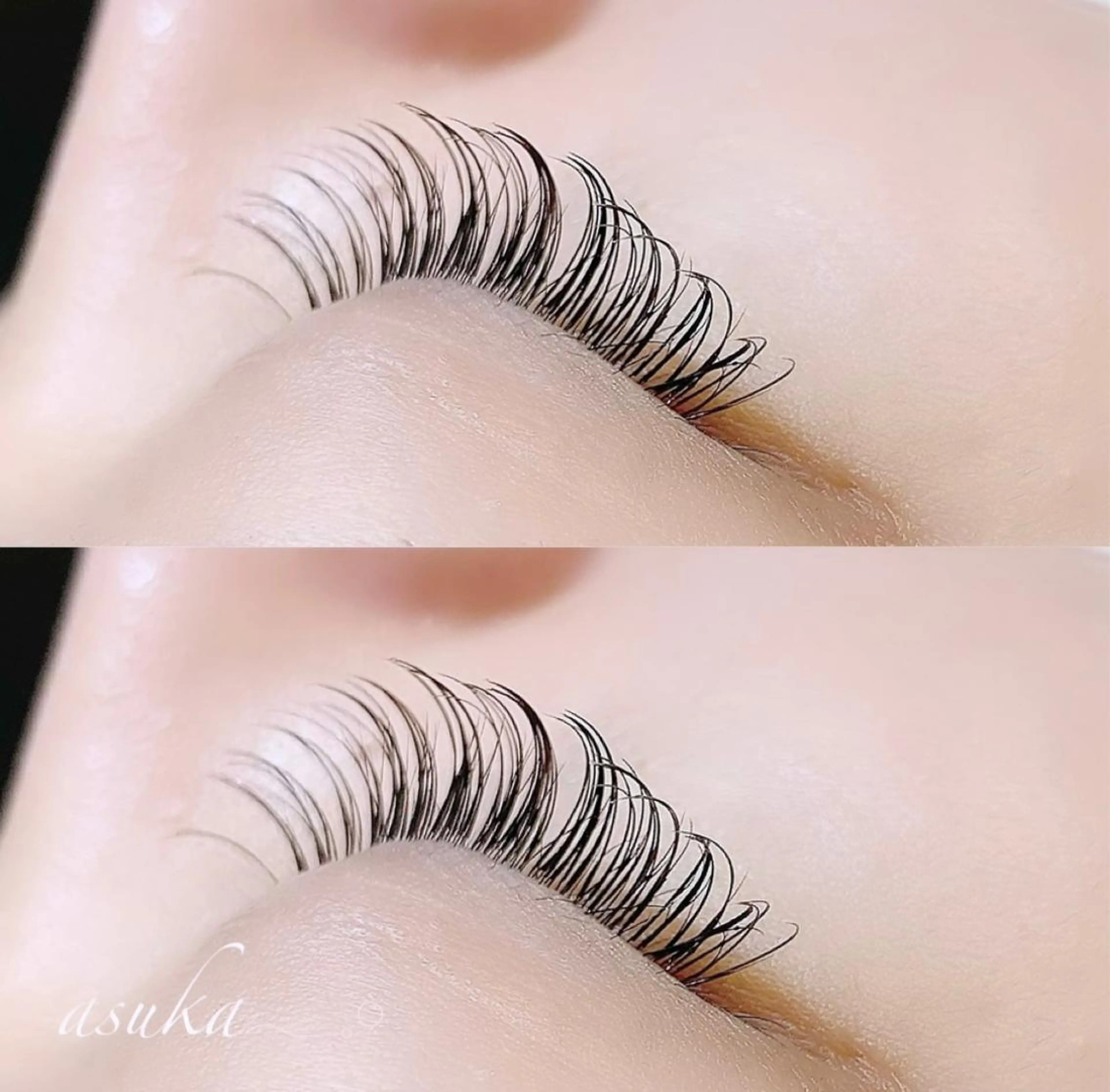 マツエク・マツパ Cカール フラットラッシュ セクシー brow&lash WAVEのマツエク・マツパデザイン
