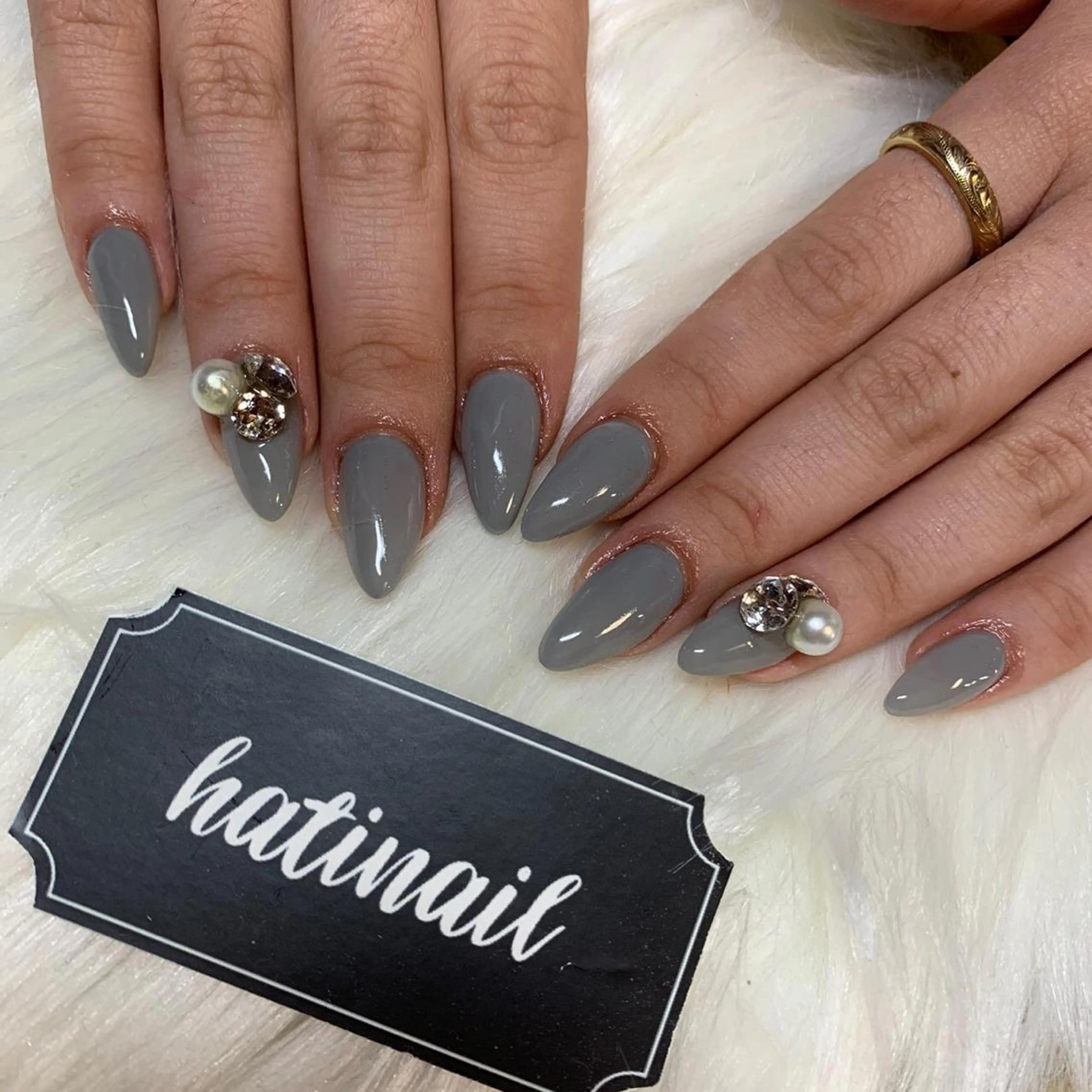 ネイル スカルプネイル 〜hatinail 〜のネイルデザイン