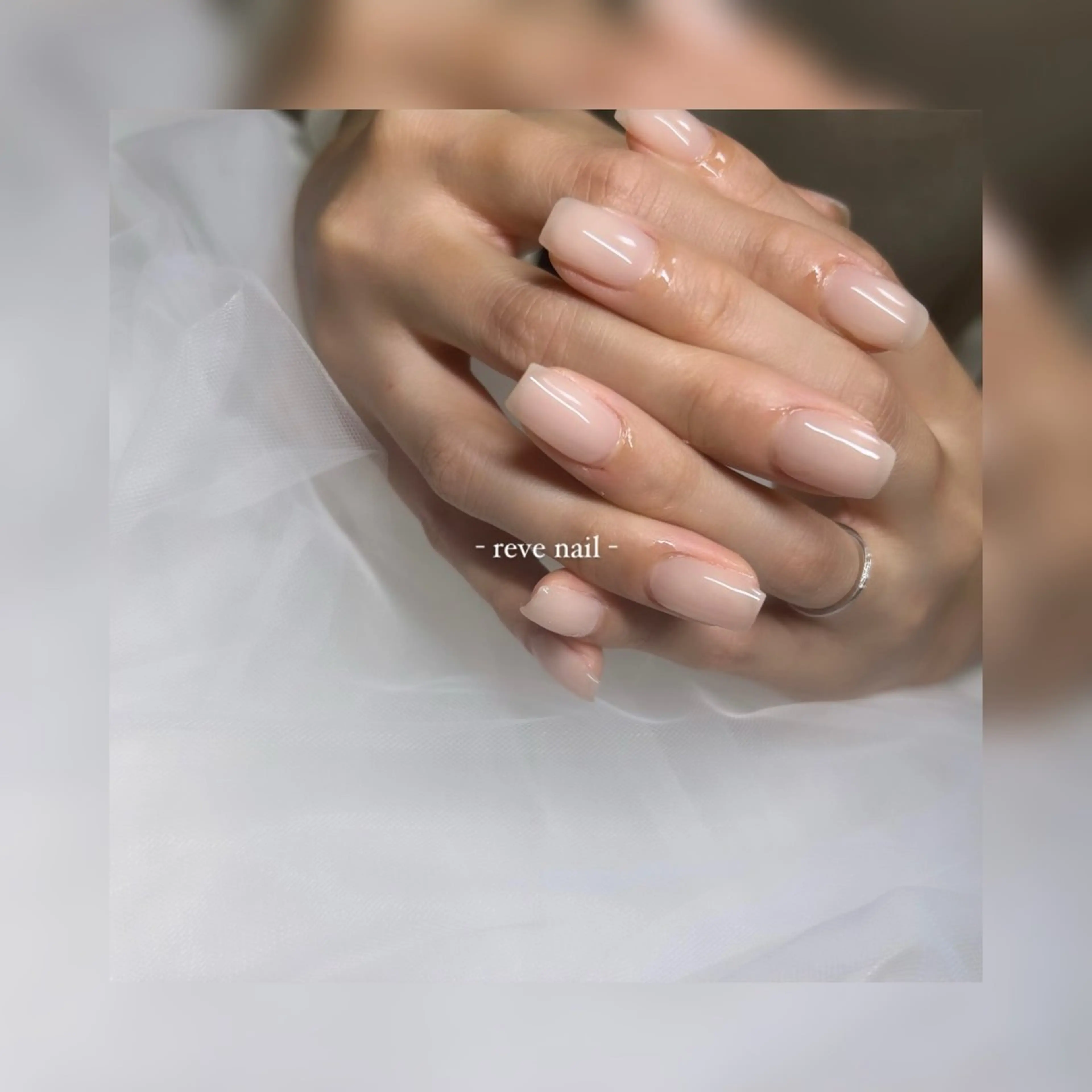 ネイル オフィスネイル ハンドネイル 門真市 三ツ島 reve nailのネイルデザイン