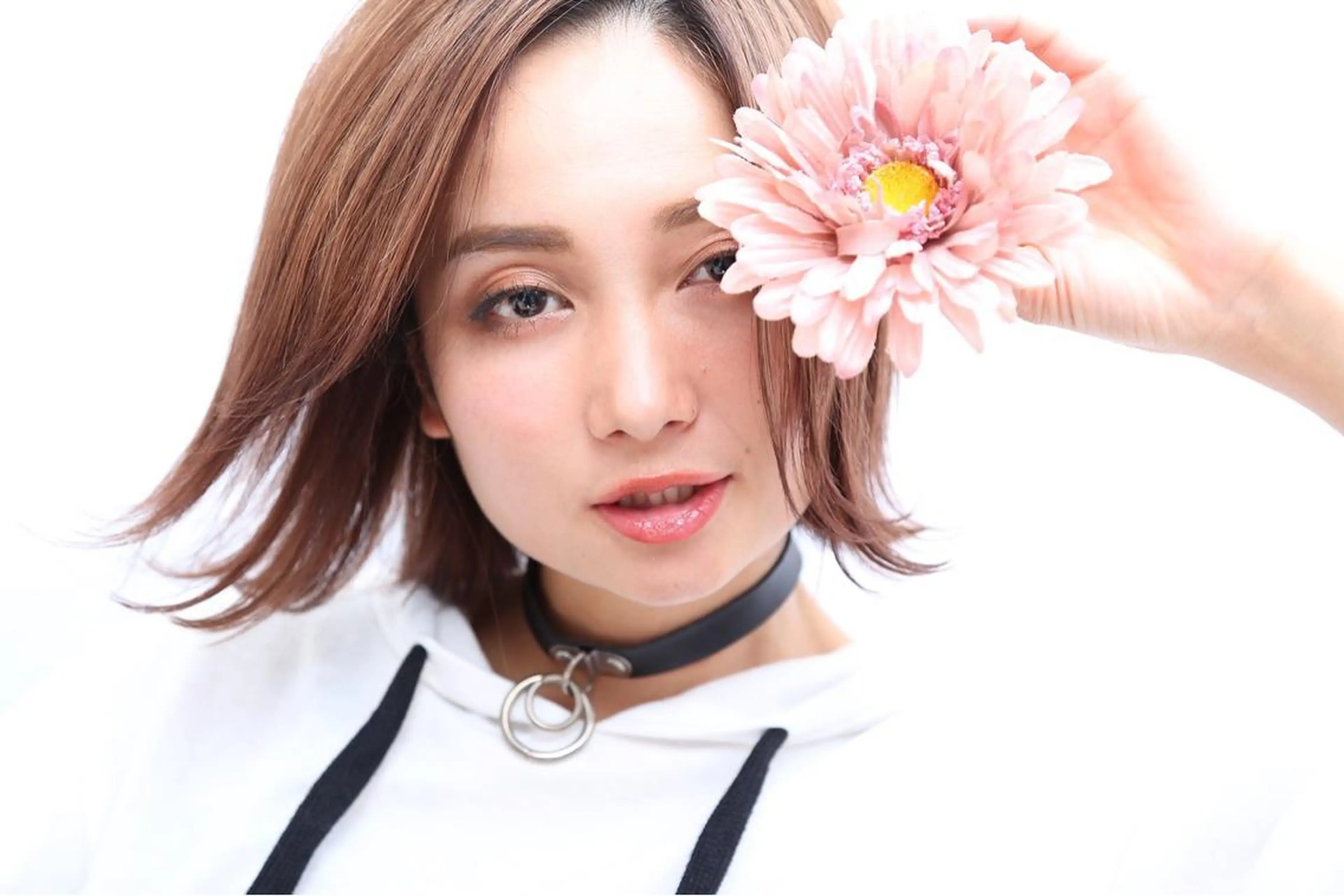 ミディアム ボブ タッセルカット 🌼韓国ヘア🌼 田中義也のヘアスタイル