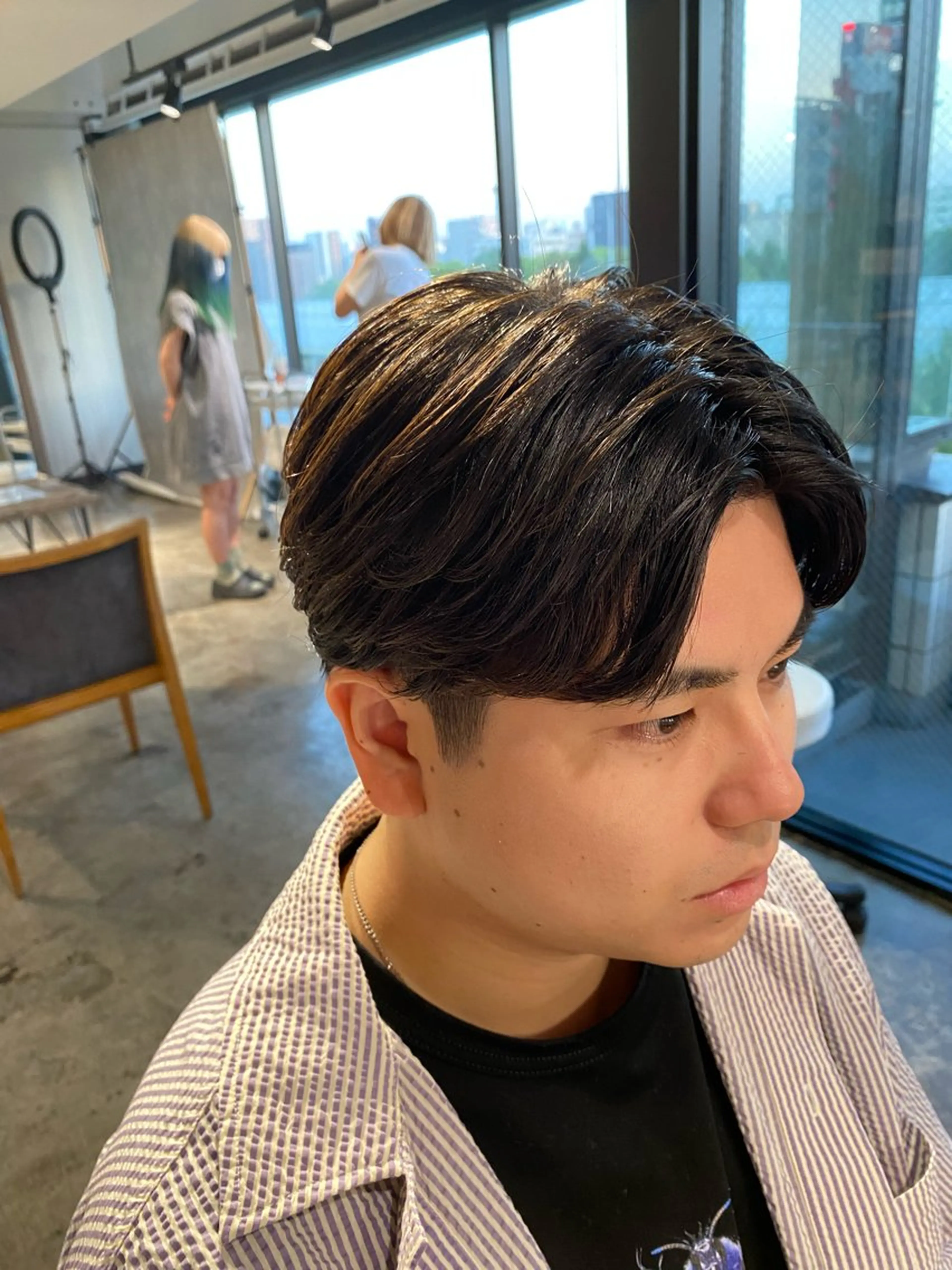 パーマ メンズ メンズパーマ ニュアンスパーマ メンズパーマ 特化/中川拓也のヘアスタイル