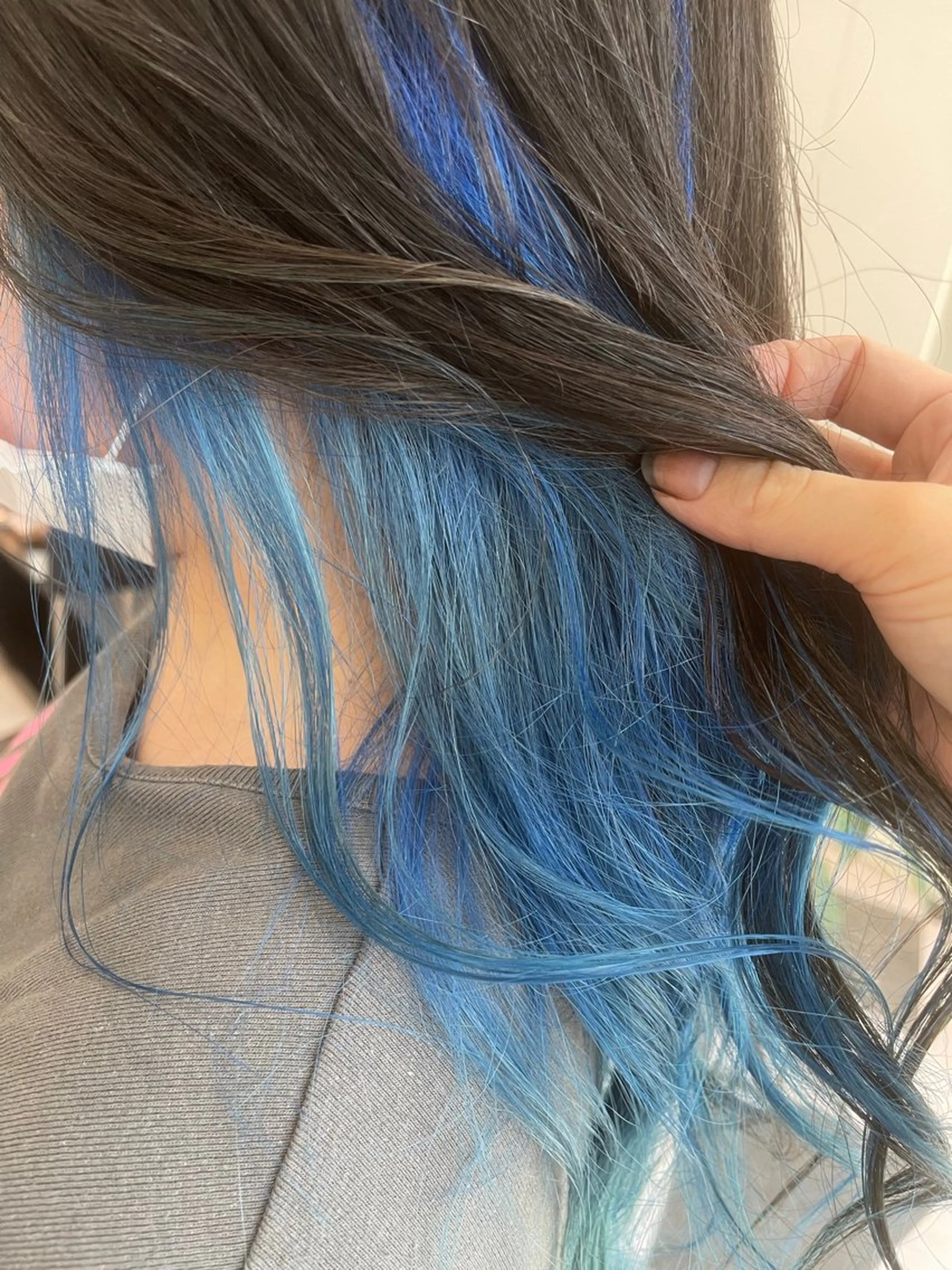 カラー ブルーカラー カット ヘアカラー 👾メンズカット 近藤あやか👾のヘアスタイル