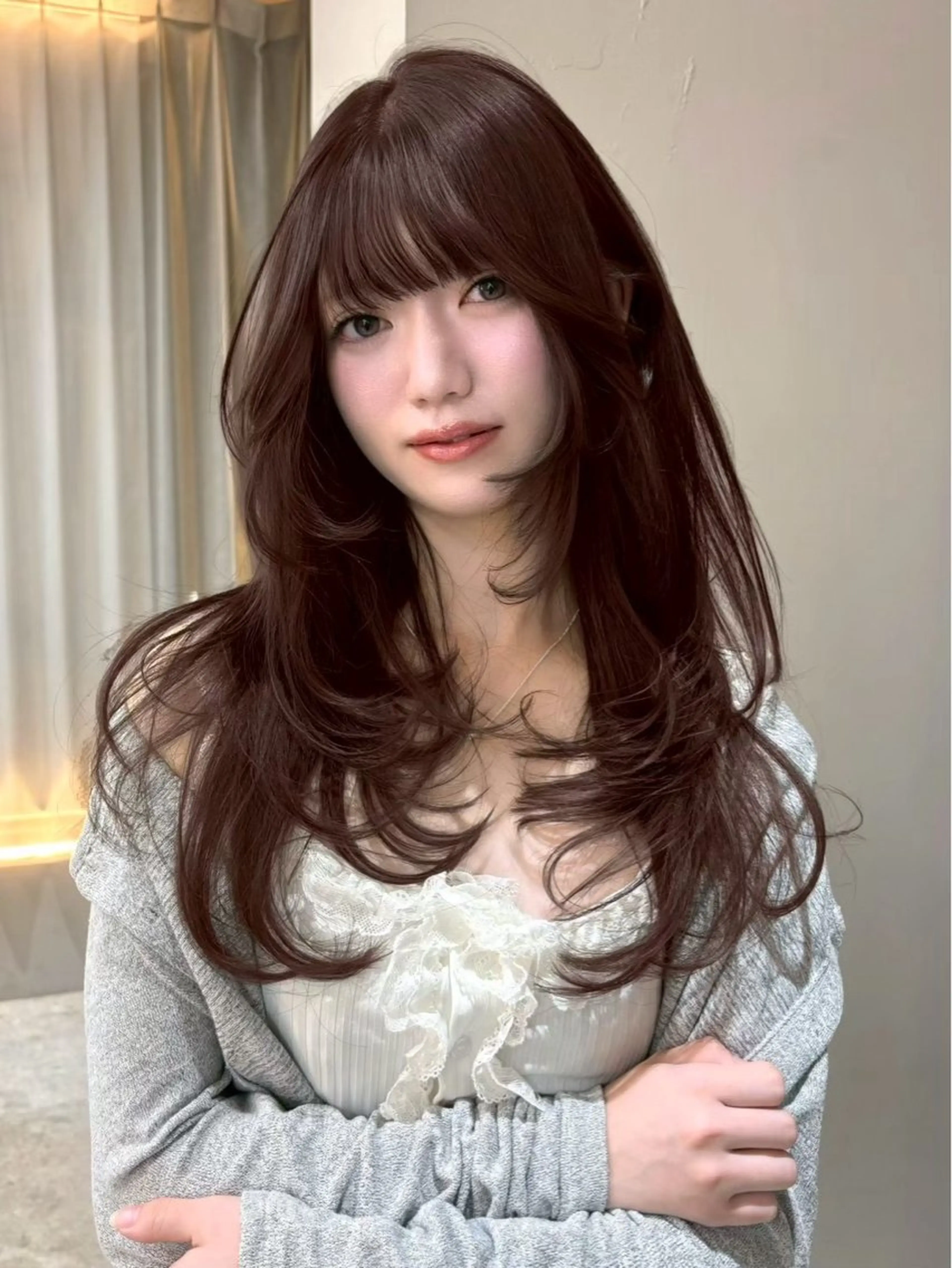 平日17時以降限定🌟カットカラー+クイック髪質改善TR🫧の写真