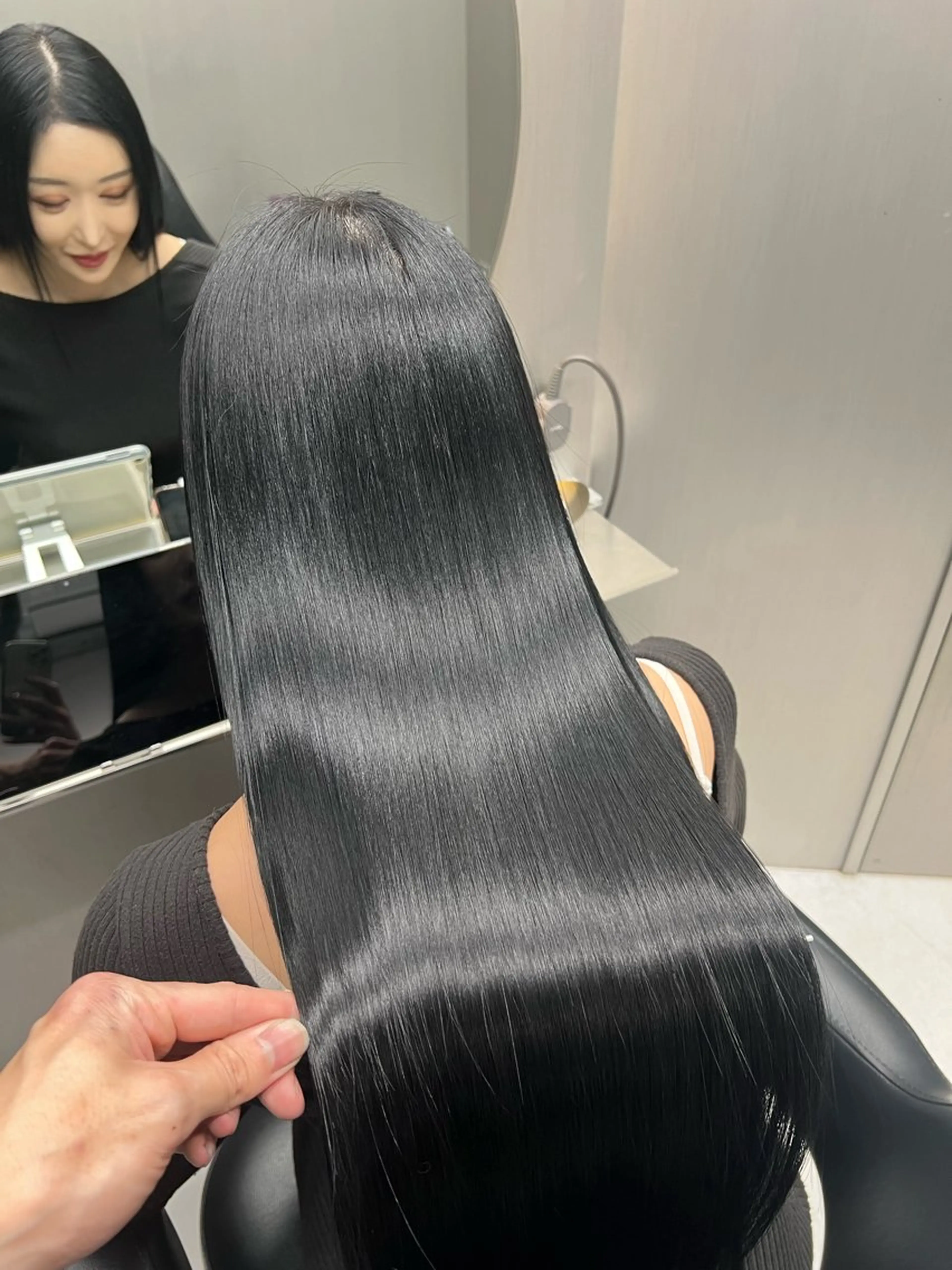 ロング カラー ヘアカラー 縮毛矯正 みつゆ 表参道/原宿のヘアスタイル