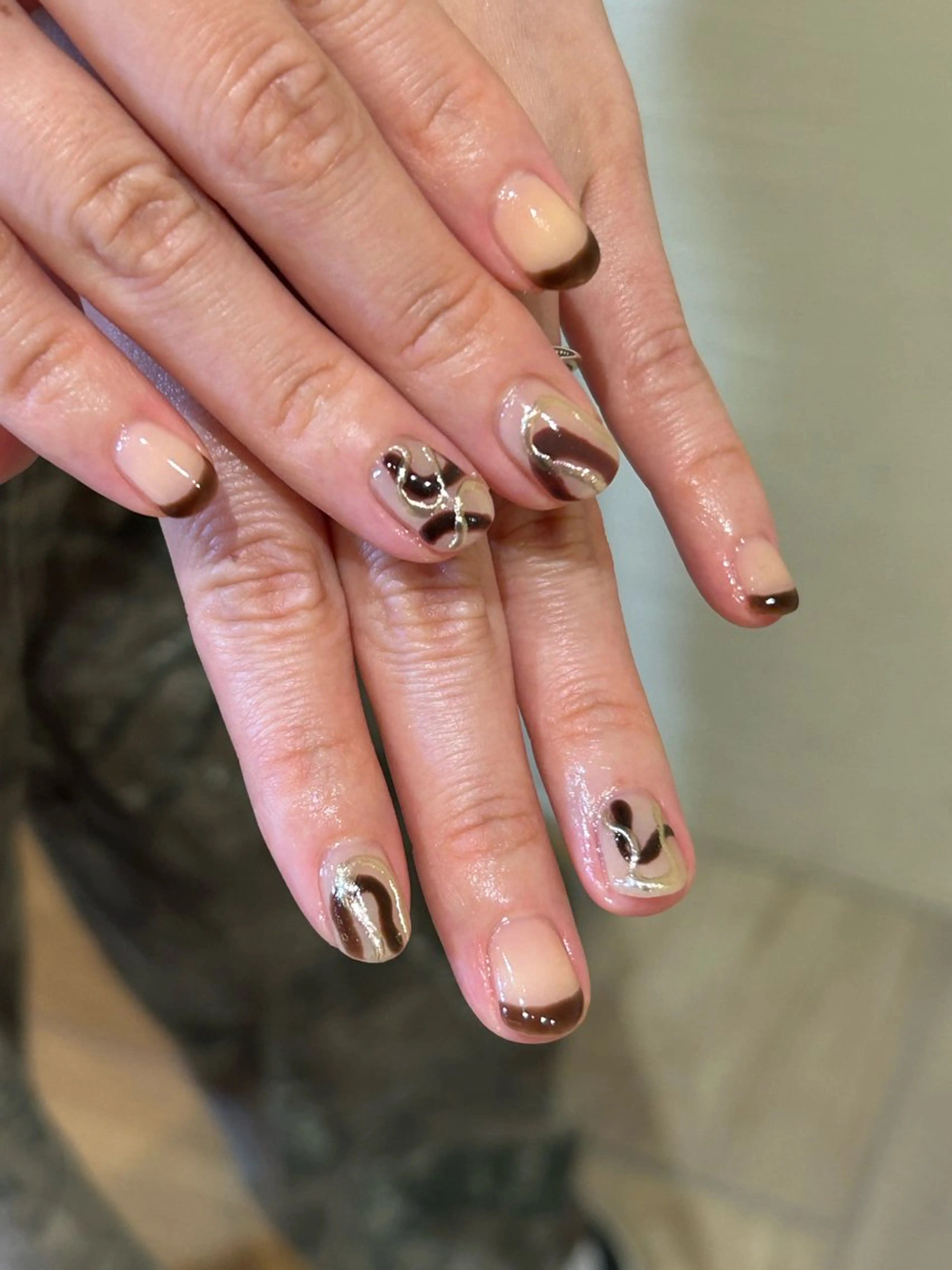 ネイル ハンドネイル Mana  🫧 パラジェル⌇自由が丘のネイルデザイン