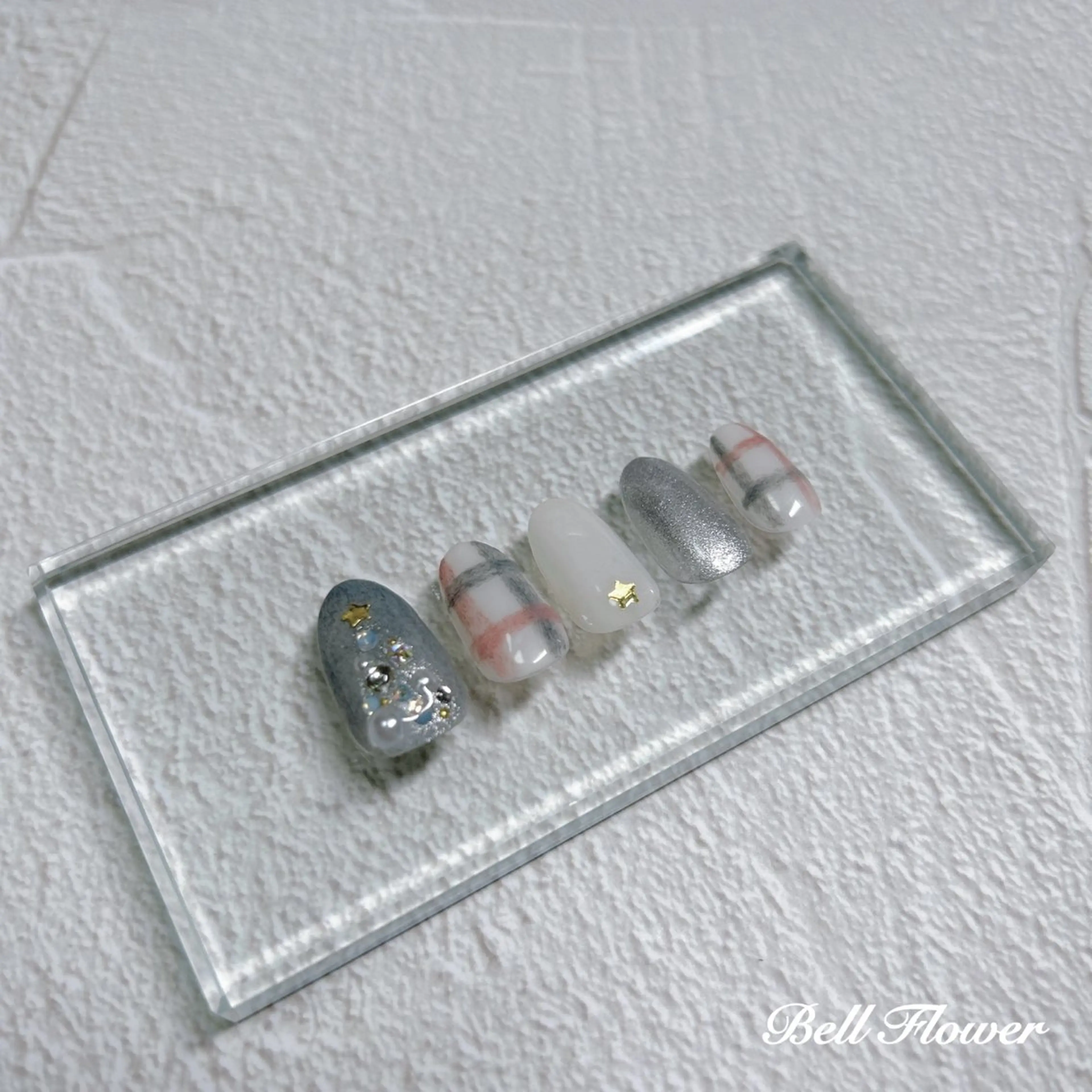 ネイル ハンドネイル Bell Flowerのネイルデザイン