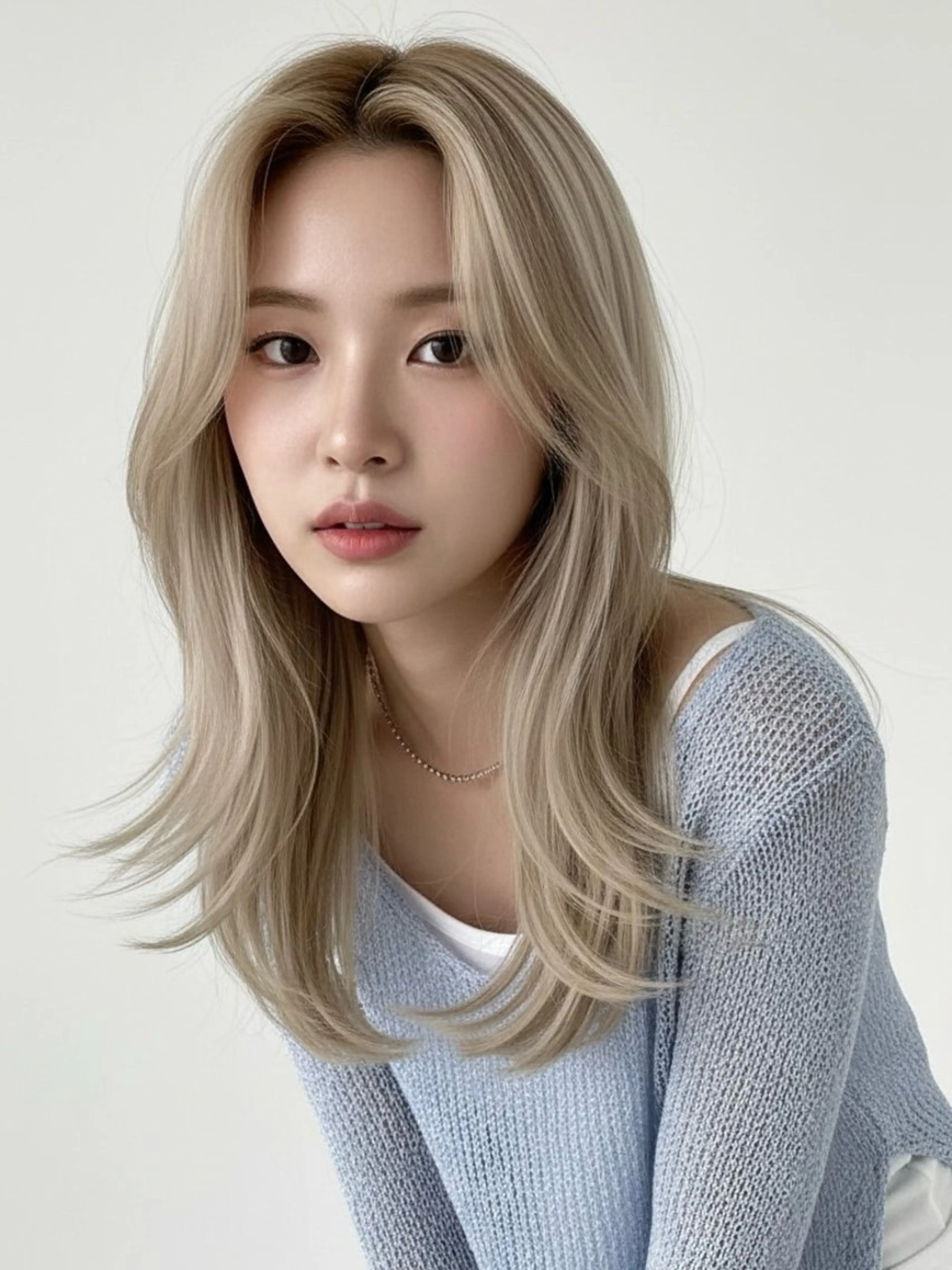 ロング カラー ロングレイヤー アディクシーカラー 透明感カラー くびれヘア 顔まわりレイヤー カット ヘアカラー トリートメント ヘッドスパ 韓国レイヤーカット 🫧大阪梅田レイヤーのヘアスタイル