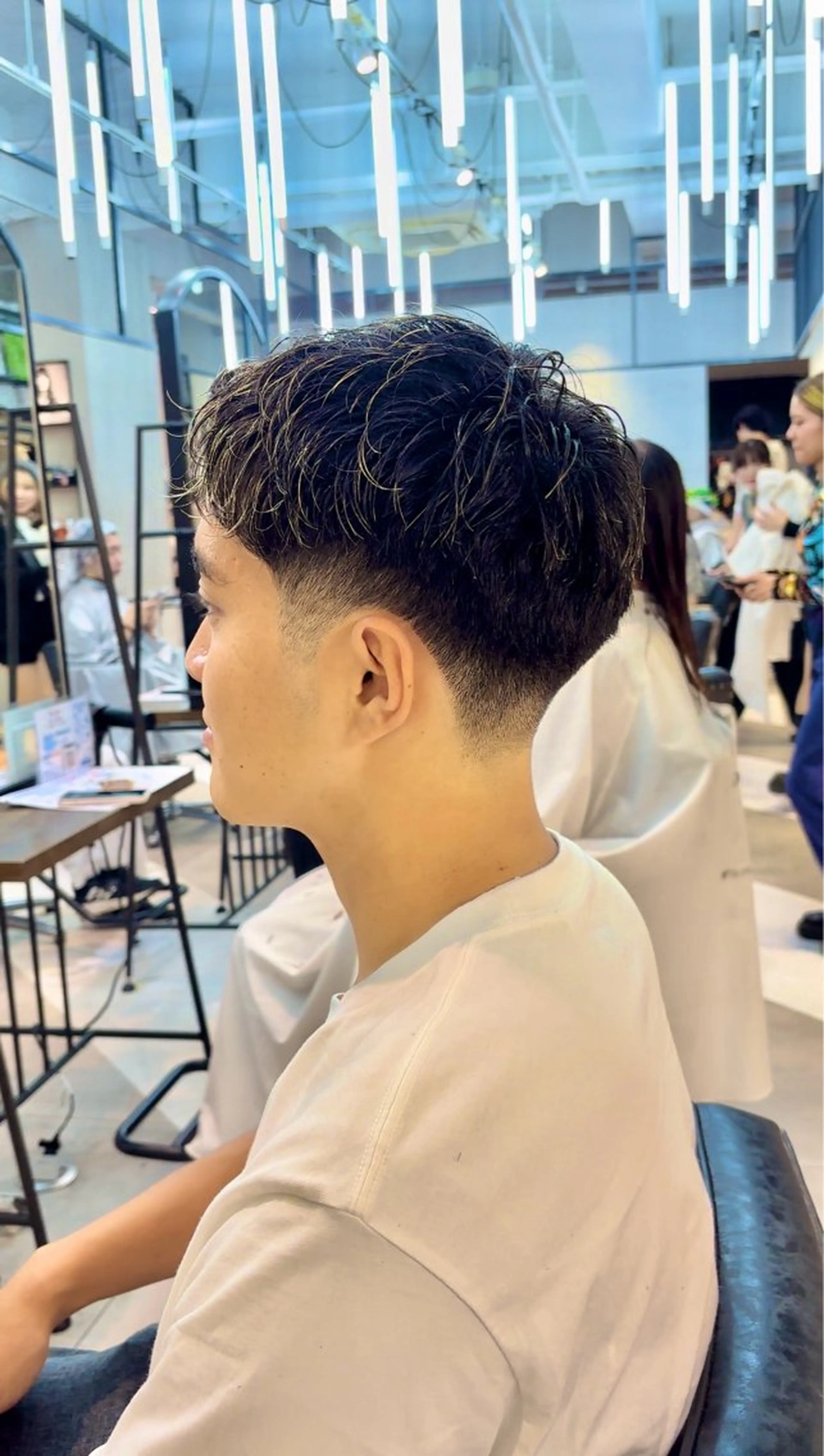 ショート men's/perm colorDaijuのヘアスタイル