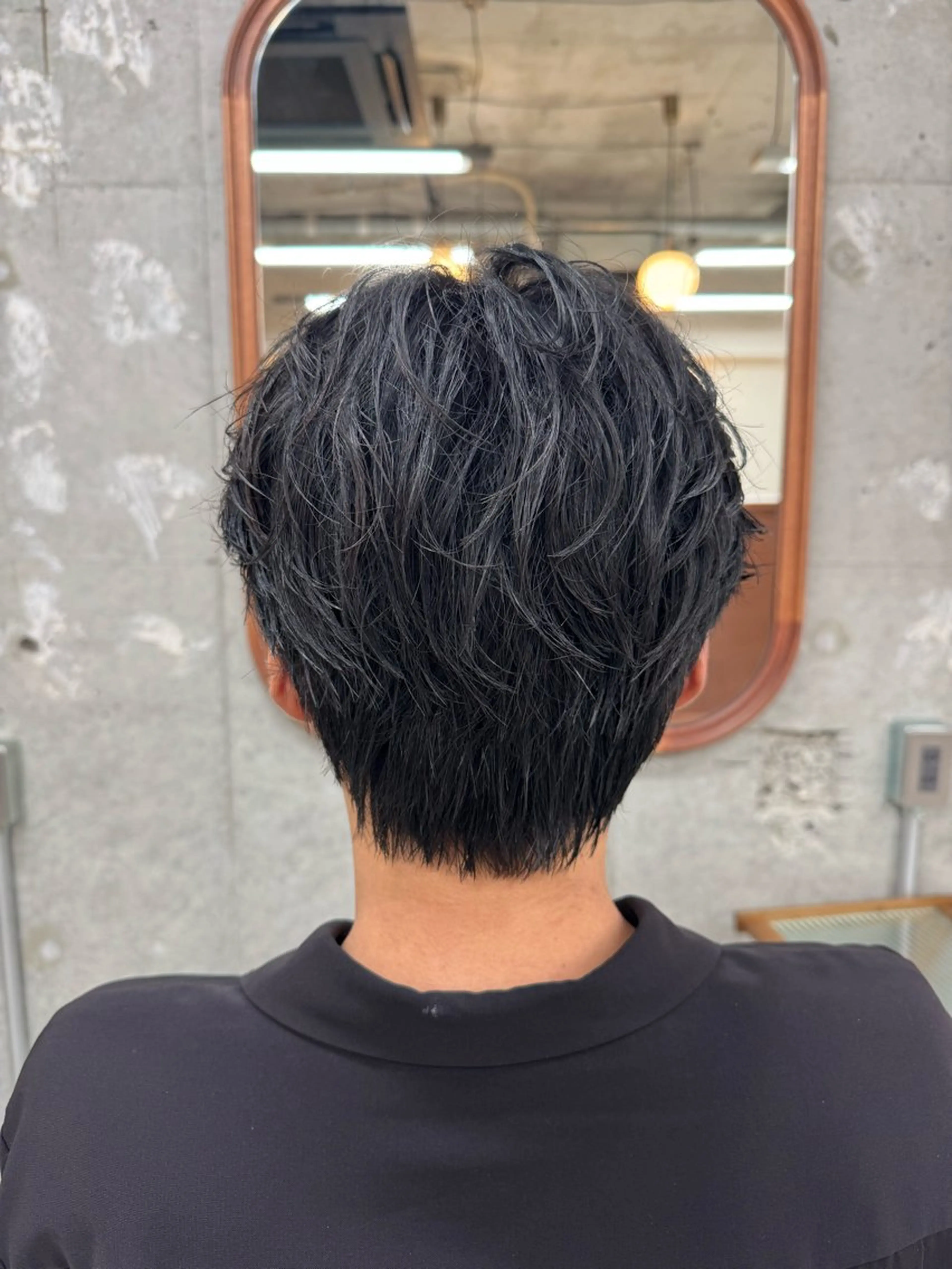 ショート パーマ メンズ 雪音/美髪縮毛矯正 /ニュアンスパーマのヘアスタイル