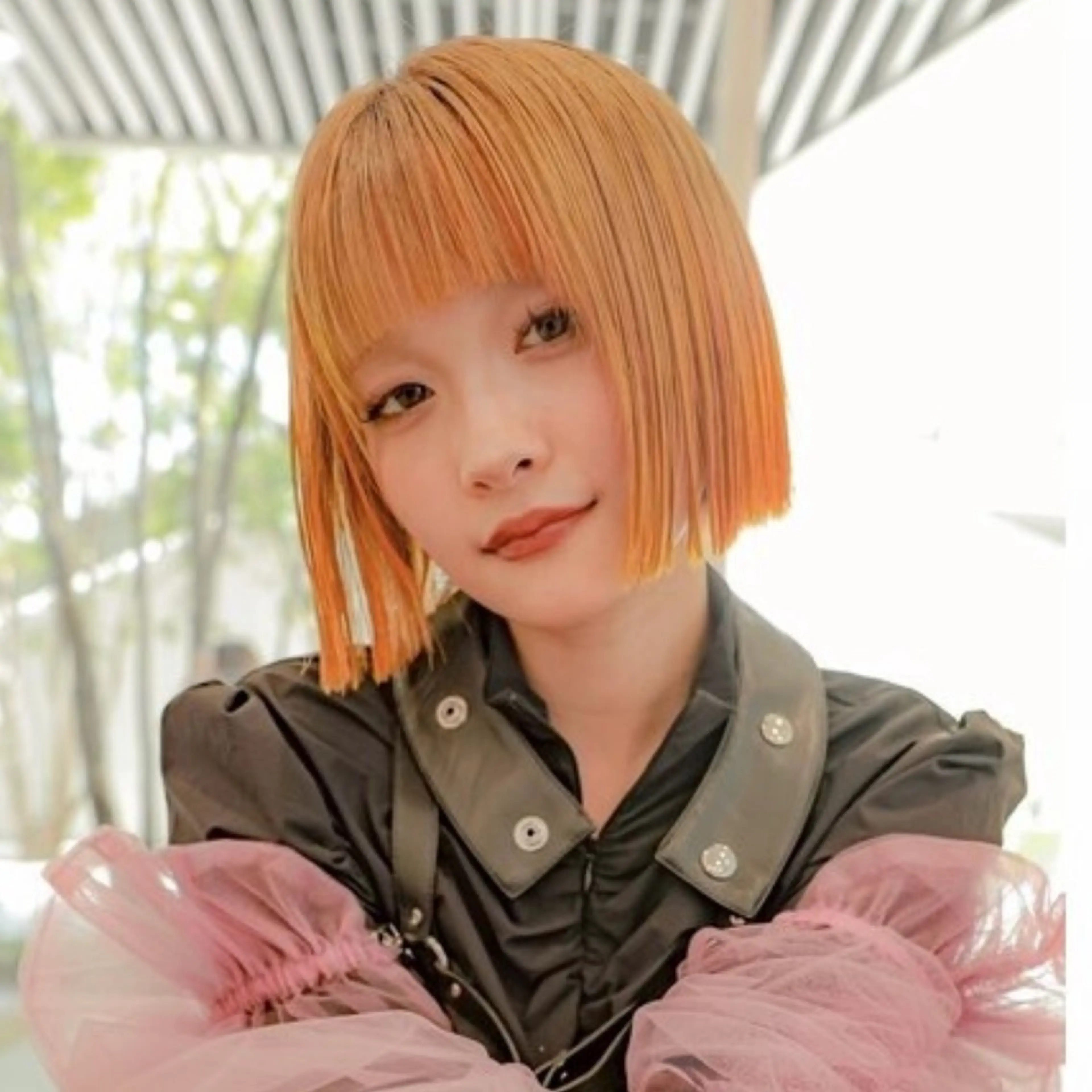 ショート カラー ヘアカラー レイヤー/暖色カラー 🎀はるのヘアスタイル
