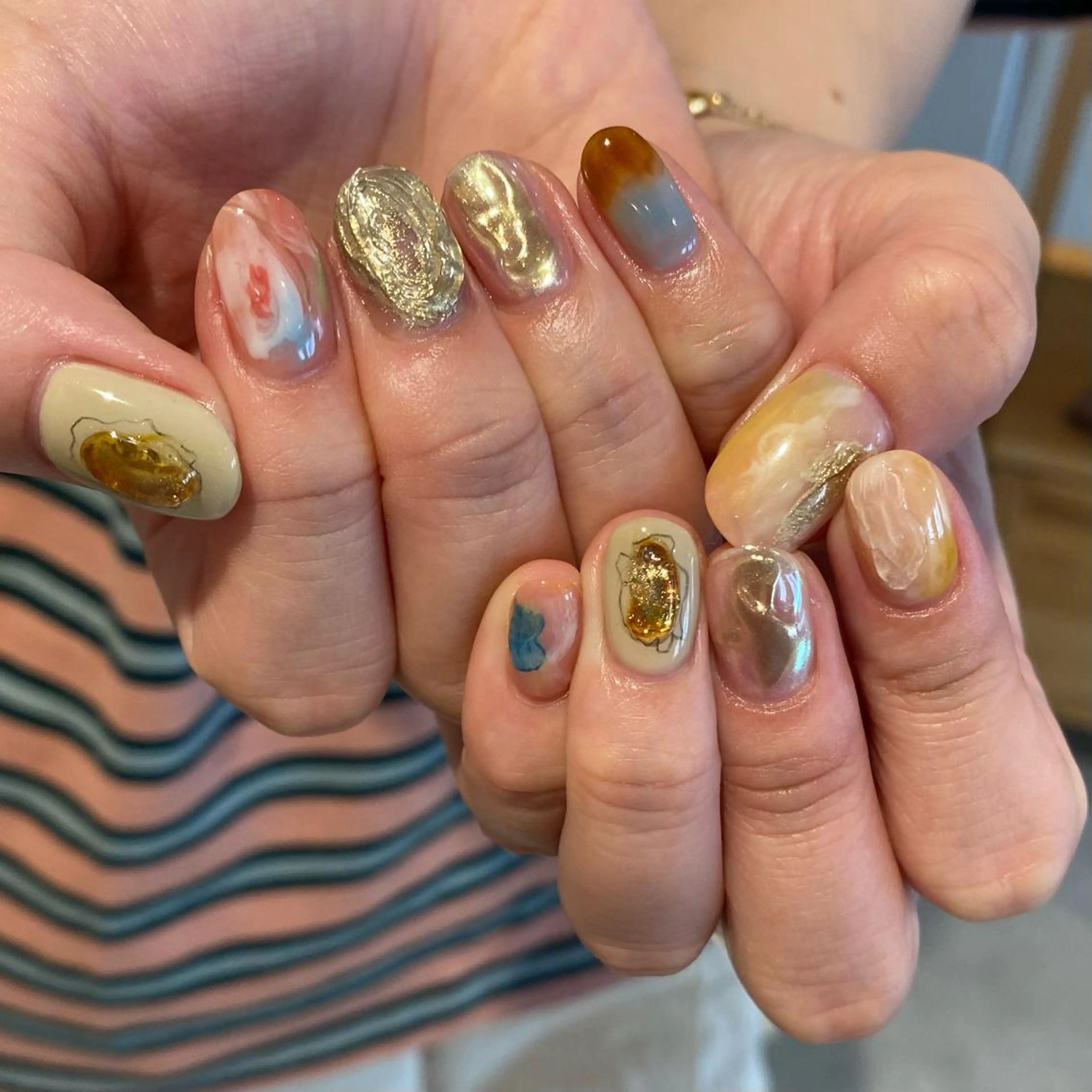 ネイル ハンドネイル RINO AMANE nailのネイルデザイン