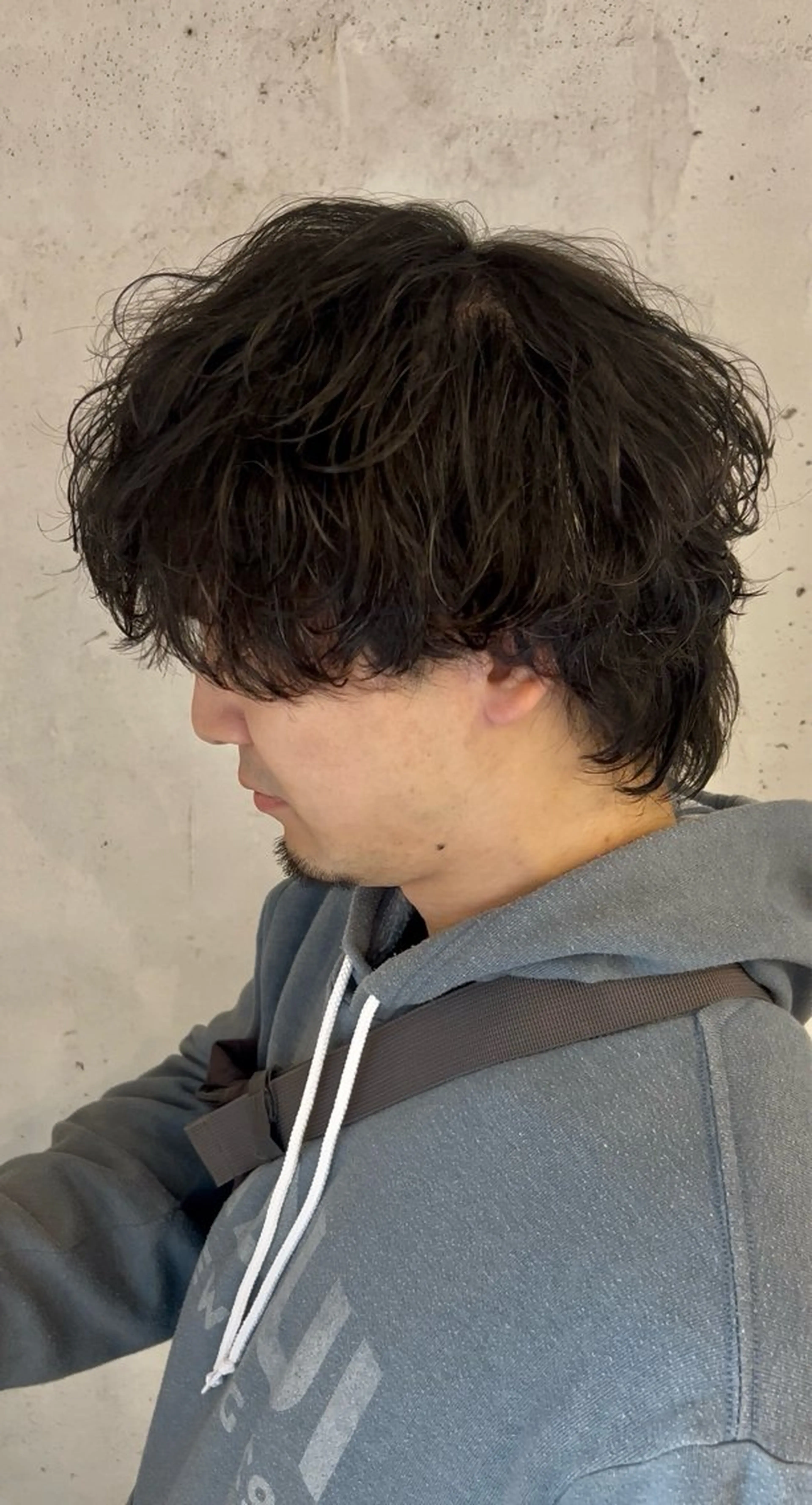 ショート ウルフカット カット パーマ メンズ特化美容師 ‼️　永留　卓己のヘアスタイル