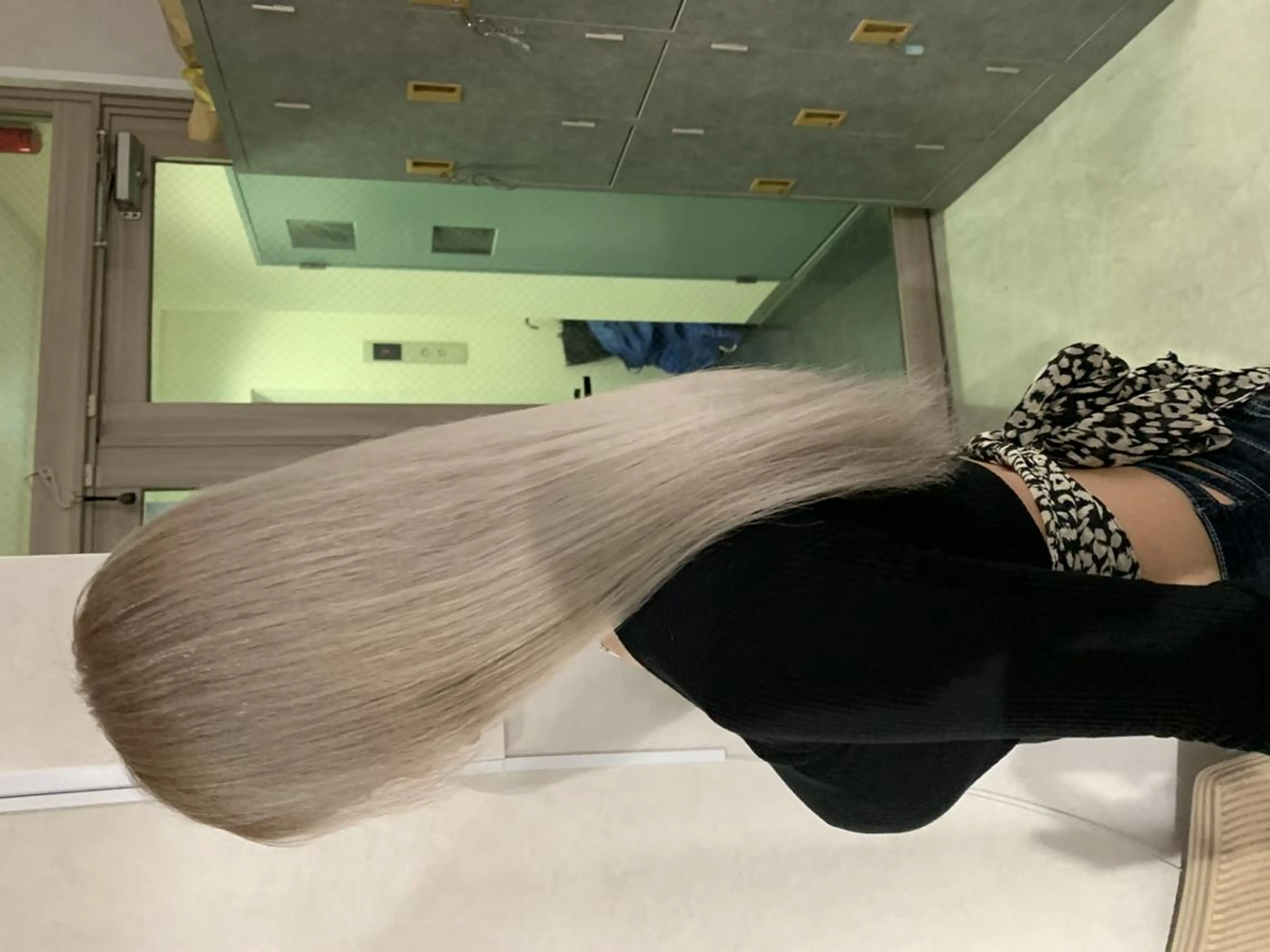 カラー ロング 透明感カラー ヘアカラー ハイライトカラーなら 川嶋宏旭 栄 矢場町のヘアスタイル